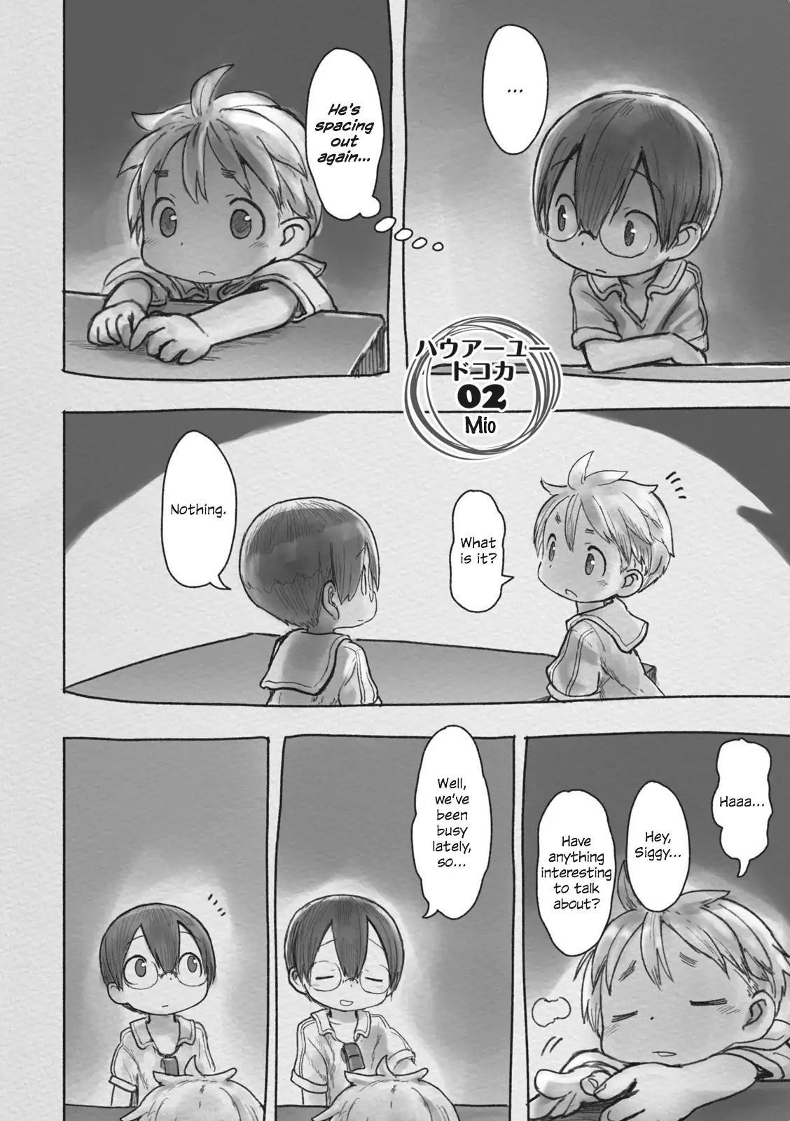 Made In Abyss Chapter 42.1 - Page 1