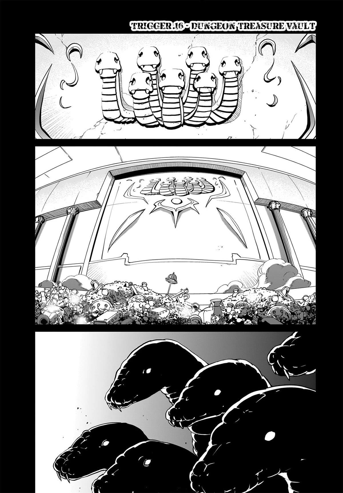 The gunner’s life of a middle-aged man summoned to another world and armed with a rifle: an airsoft addicted salaryman returns to the alternative world after work Chapter 16 - Page 1