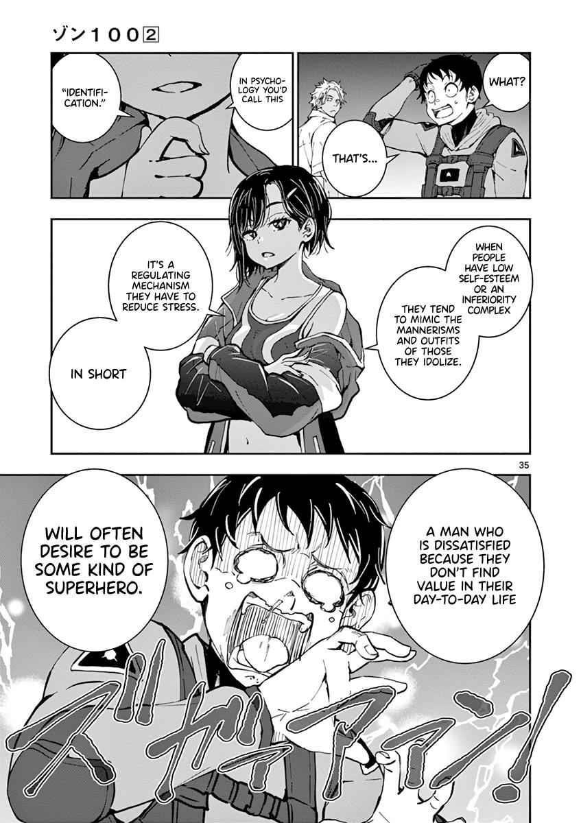 Zombie 100 ~100 Things I Want To Do Before I Become A Zombie Chapter 6 - Page 34