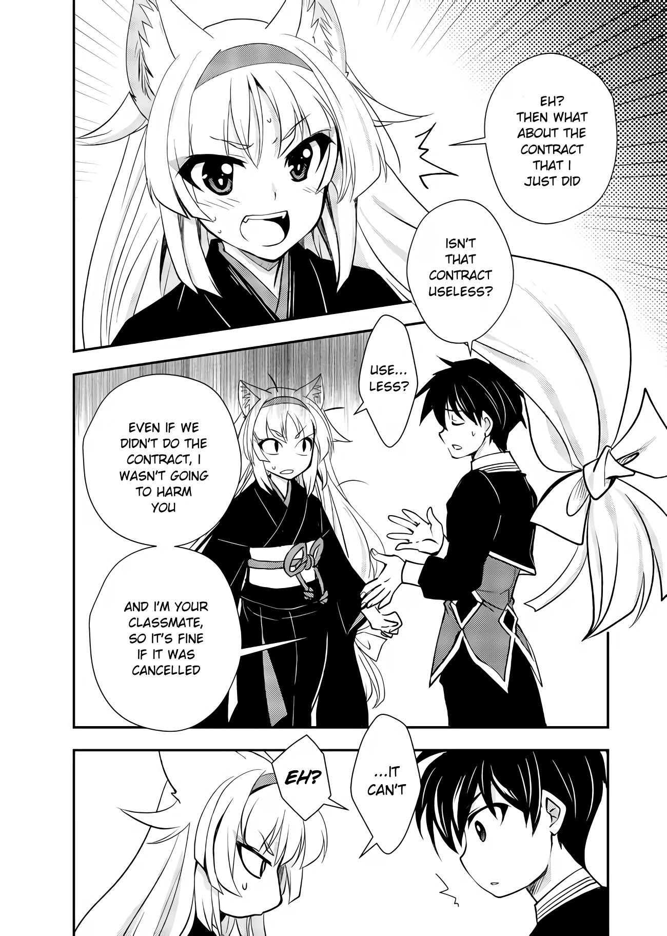 Level 1 no Saikyou kenja ~Noroi de sai kakyuu mahou shika tsukaenaikedo, kami no kanchigai de mugen no maryoku o te ni ire saikyou ni~ Chapter 10 - Page 8