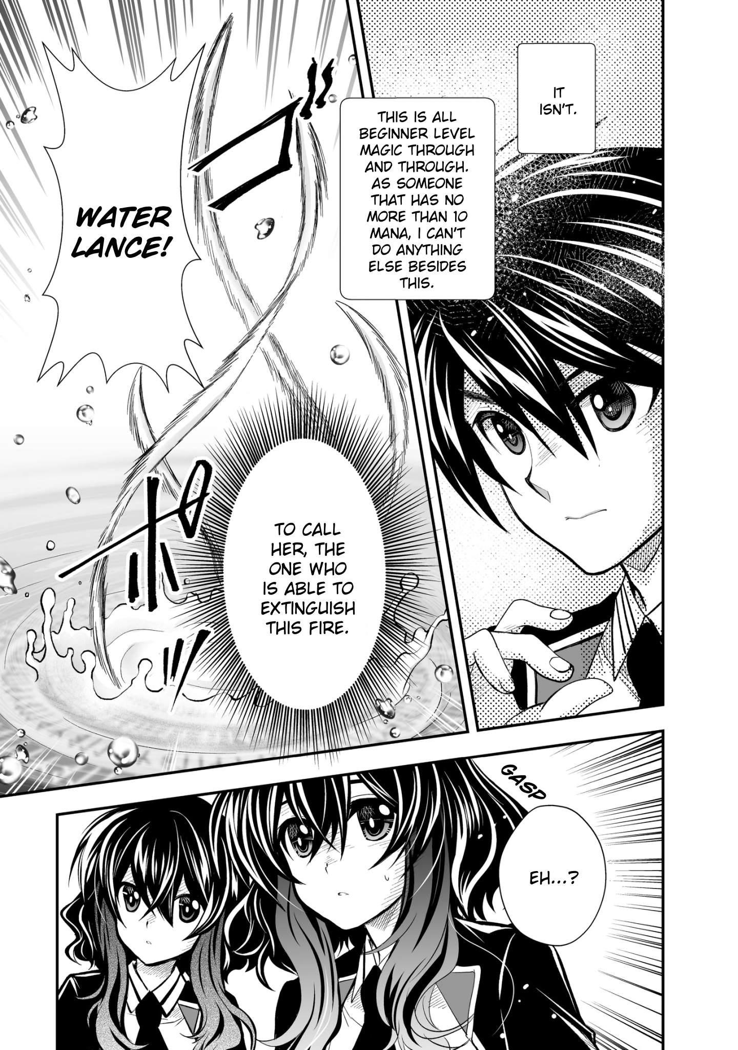Level 1 no Saikyou kenja ~Noroi de sai kakyuu mahou shika tsukaenaikedo, kami no kanchigai de mugen no maryoku o te ni ire saikyou ni~ Chapter 22 - Page 11