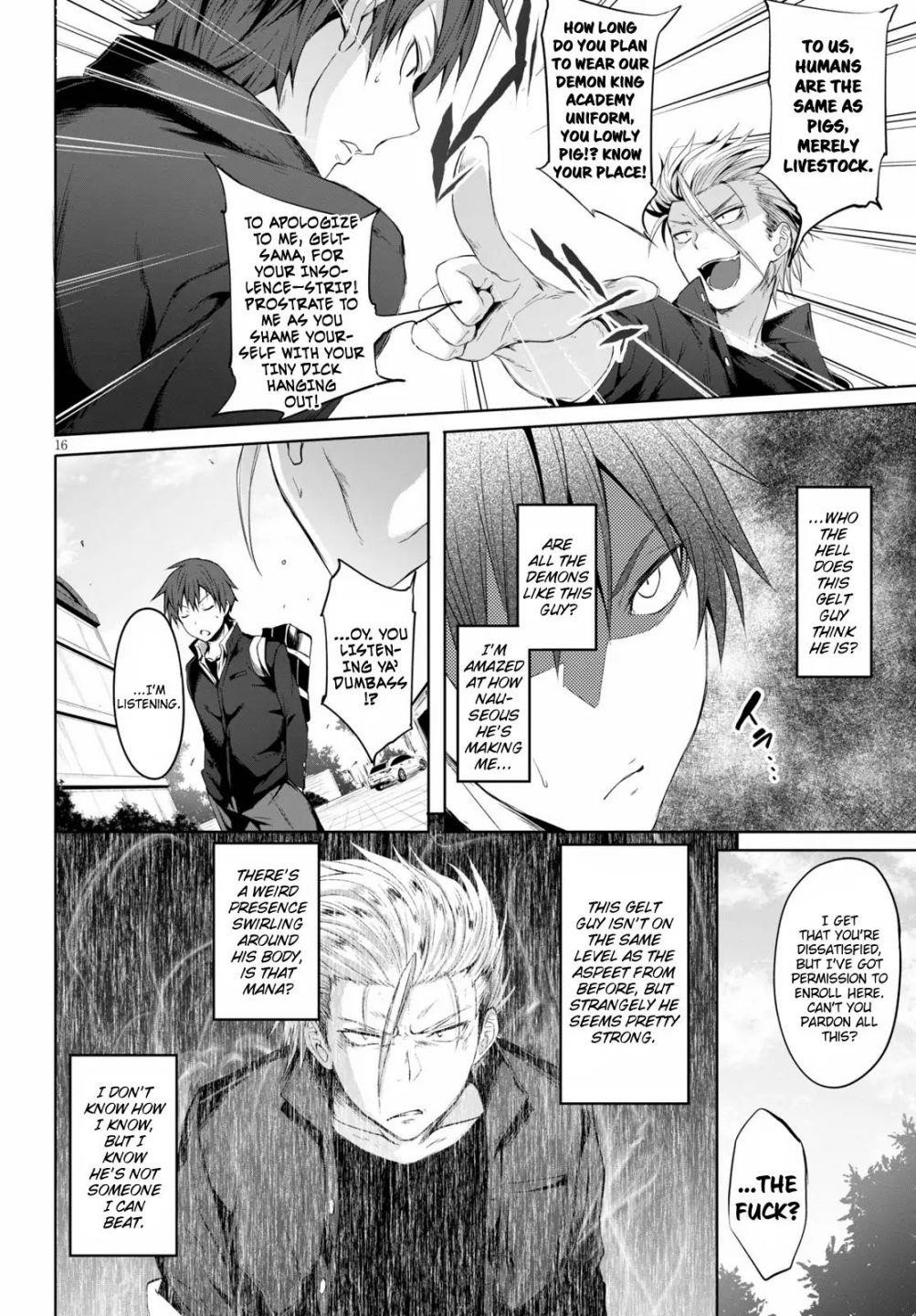 Maou Gakuen no Hangyakusha Chapter 1 - Page 19