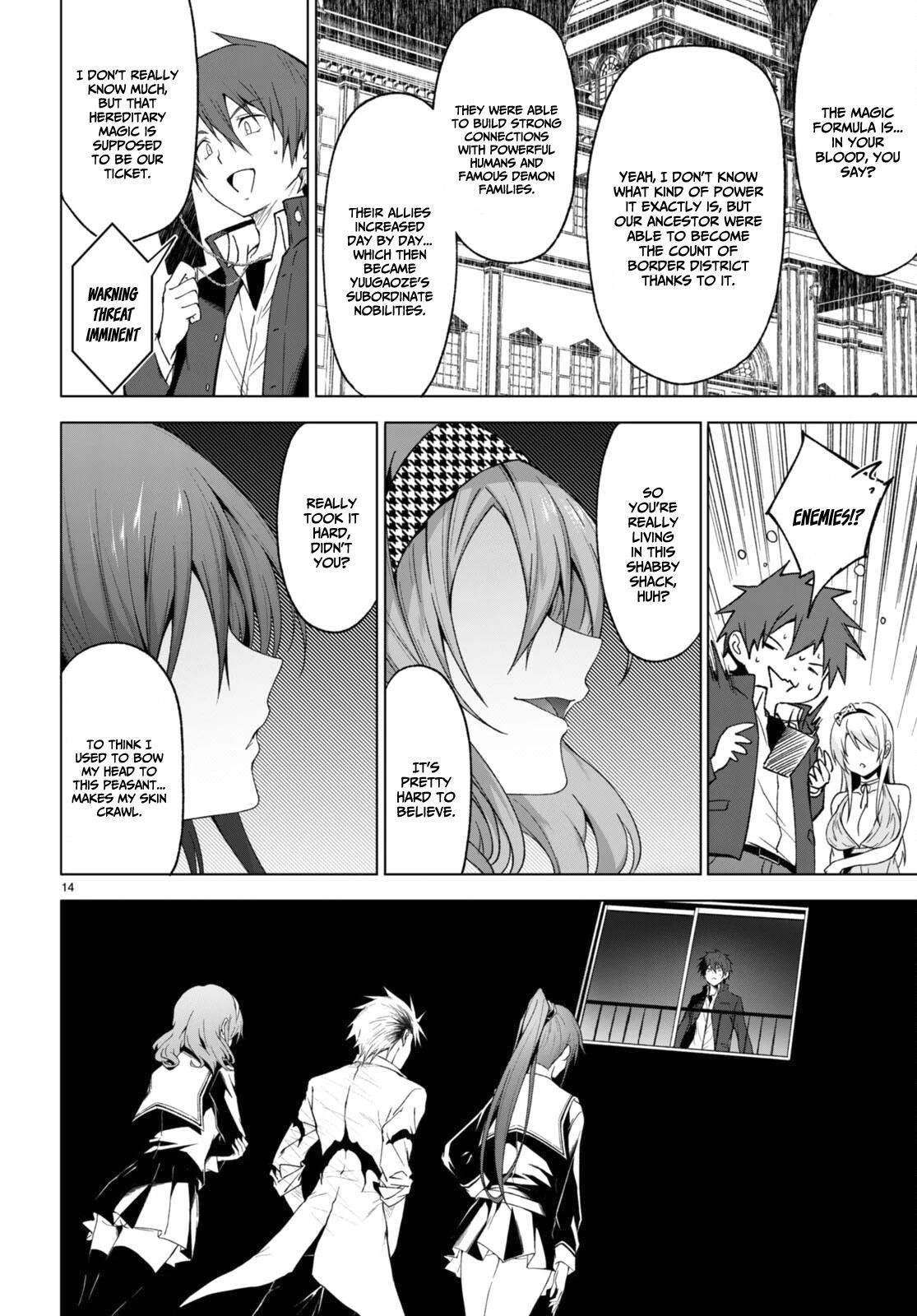 Maou Gakuen no Hangyakusha Chapter 30 - Page 14