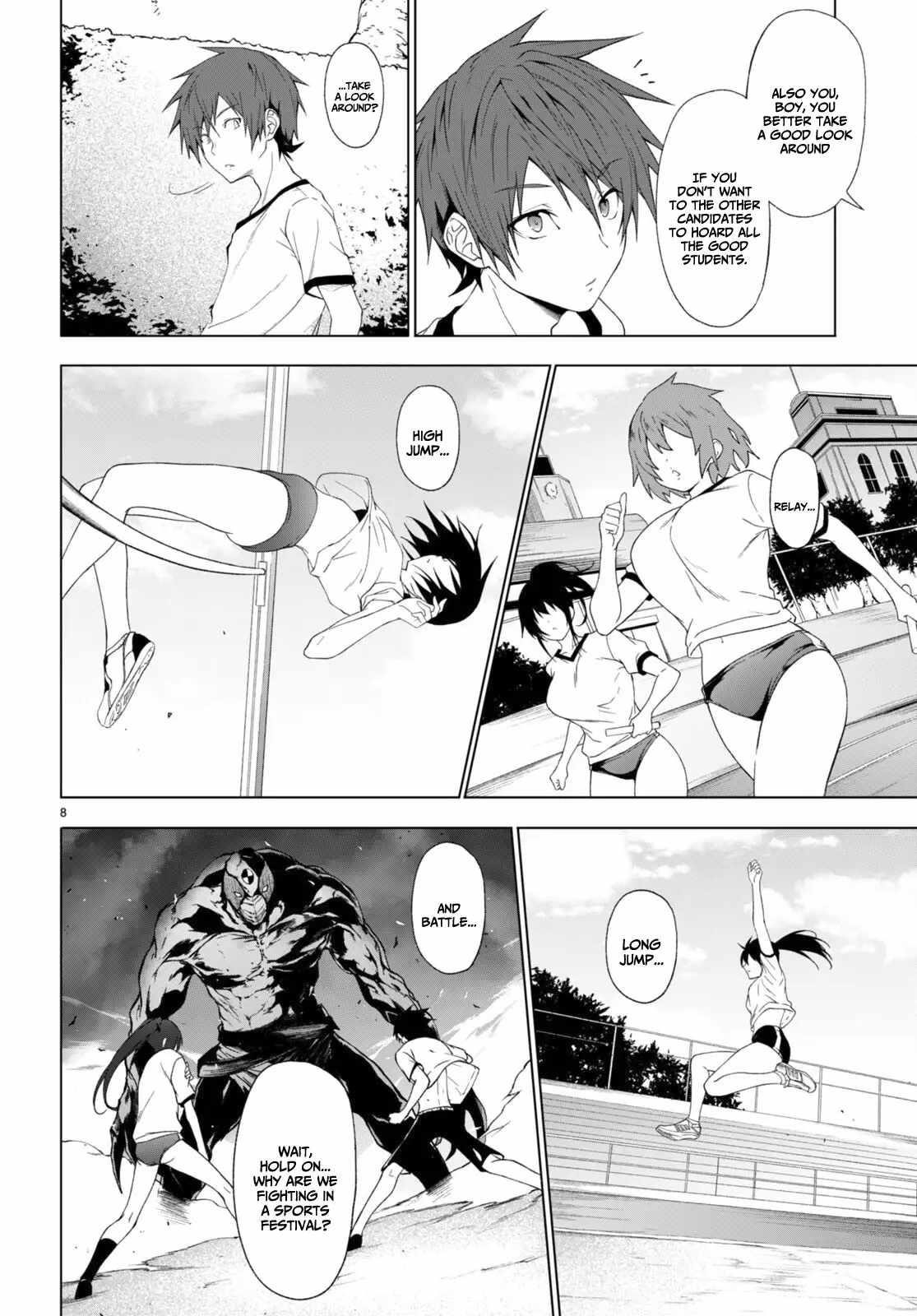 Maou Gakuen no Hangyakusha Chapter 33 - Page 8