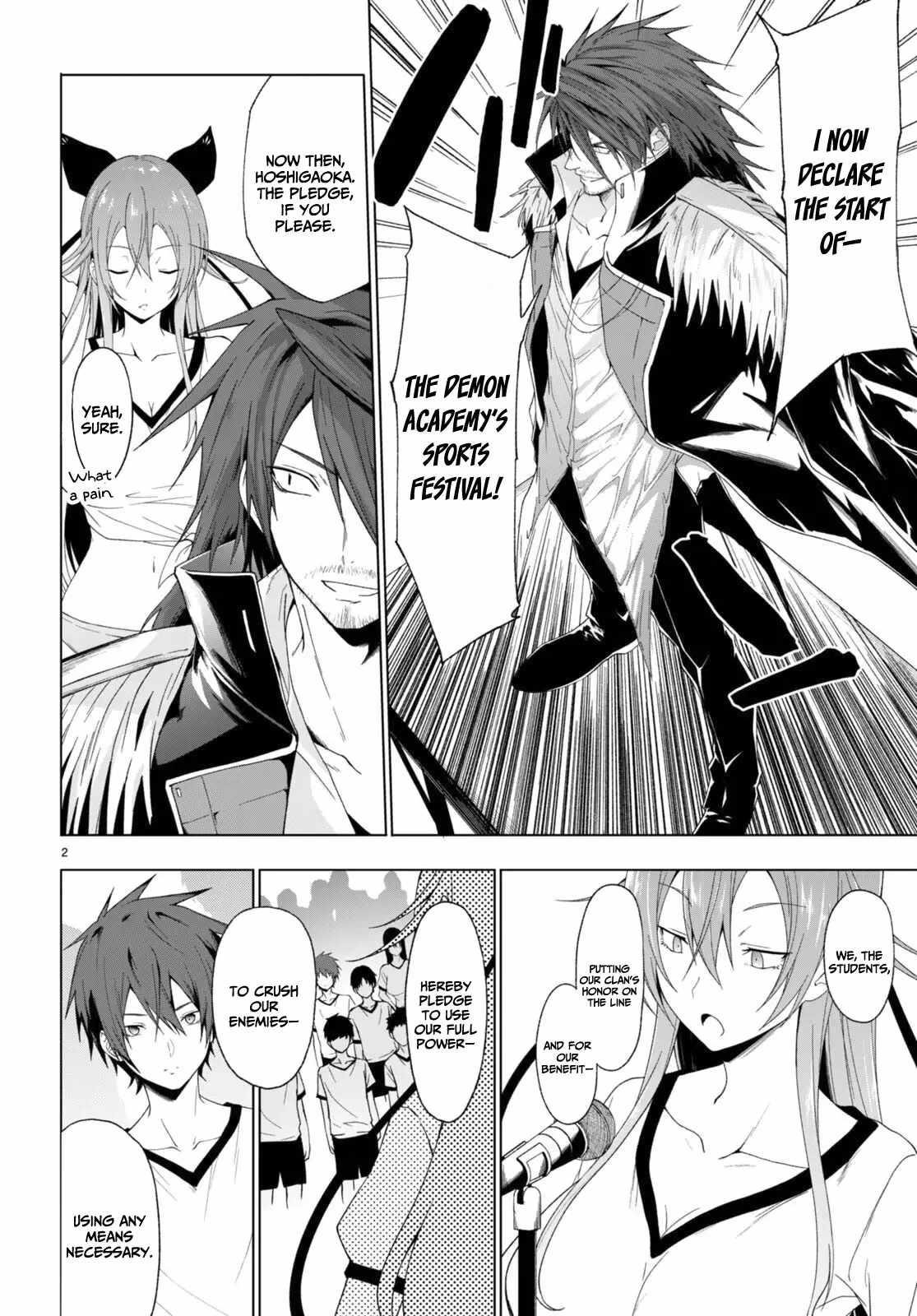 Maou Gakuen no Hangyakusha Chapter 37 - Page 2