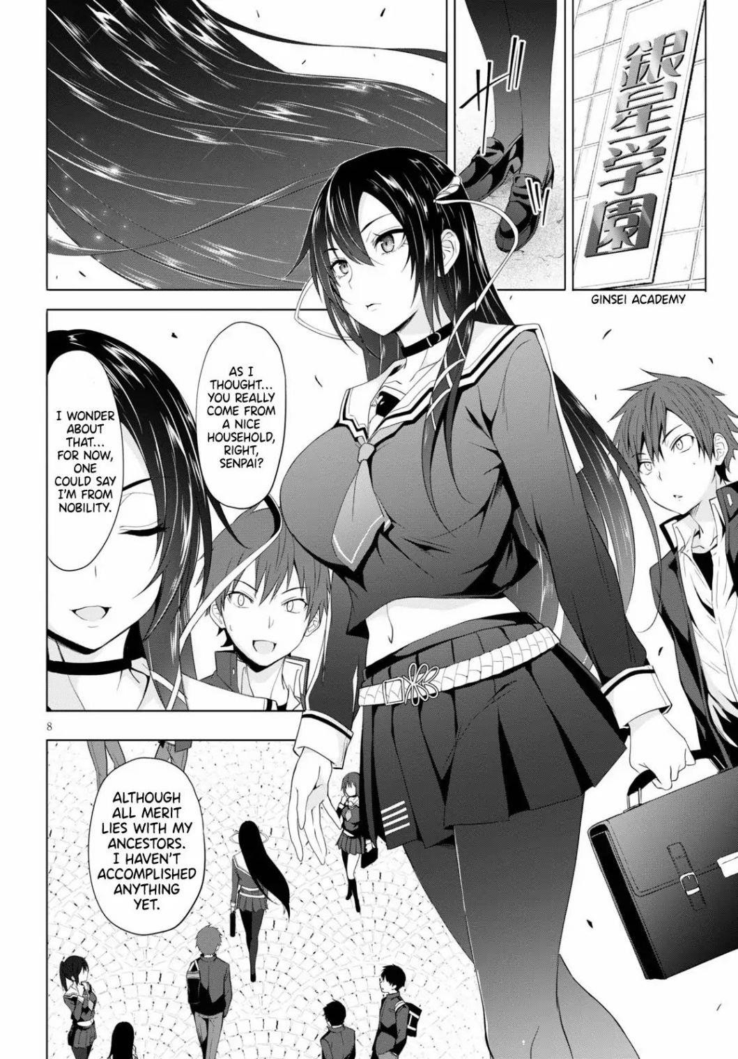 Maou Gakuen no Hangyakusha Chapter 4 - Page 8