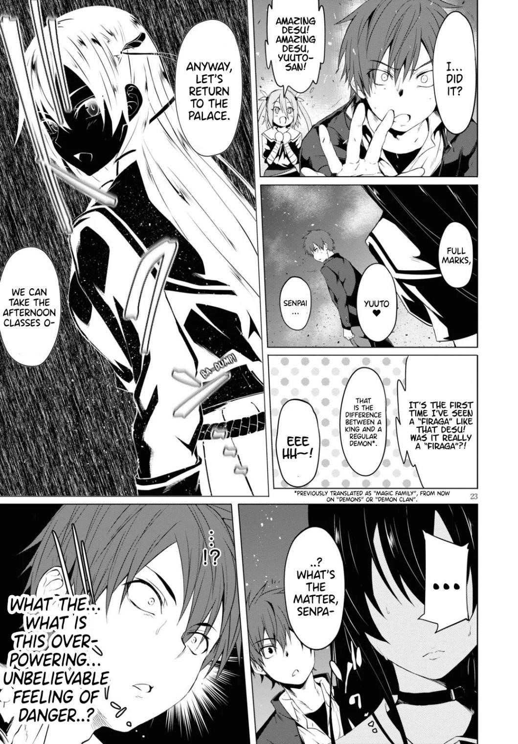 Maou Gakuen no Hangyakusha Chapter 6 - Page 22