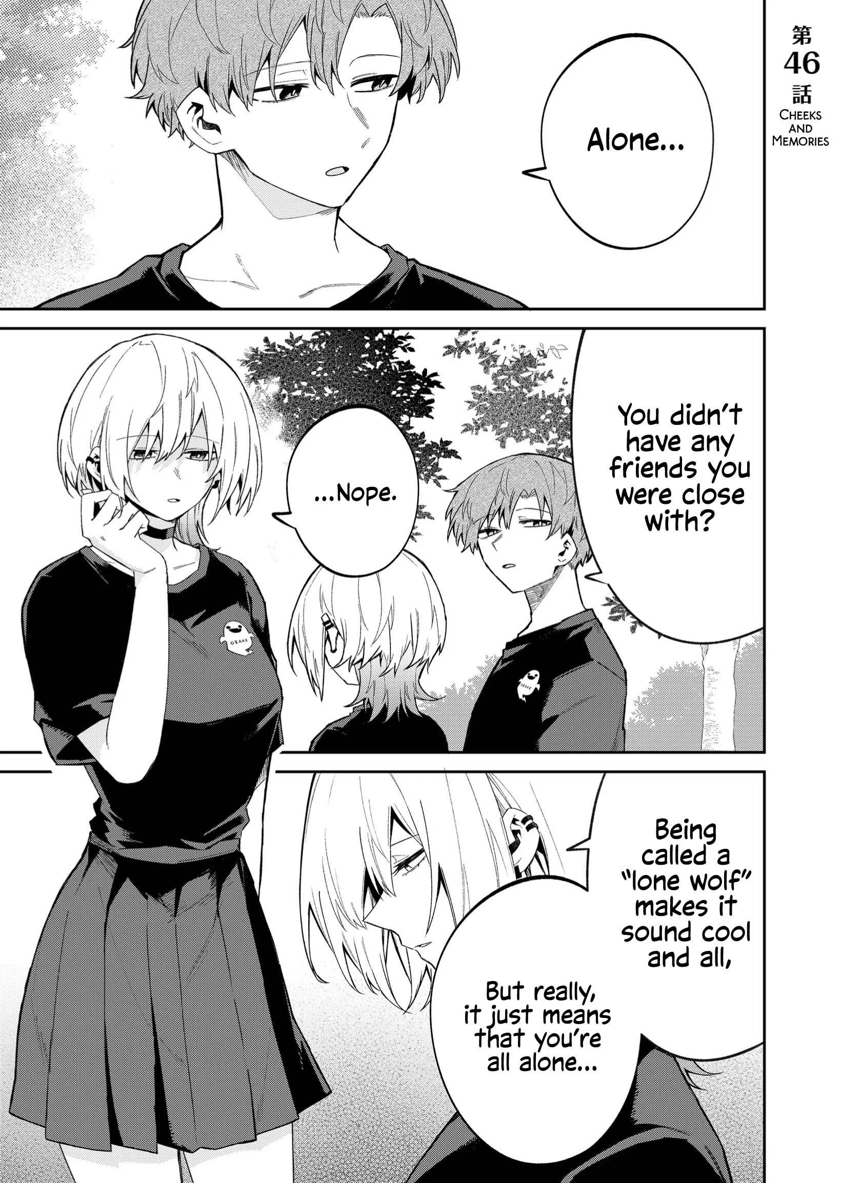 The Wolf Girl Is Trying to Feign Indifference Chapter 46 - Page 1
