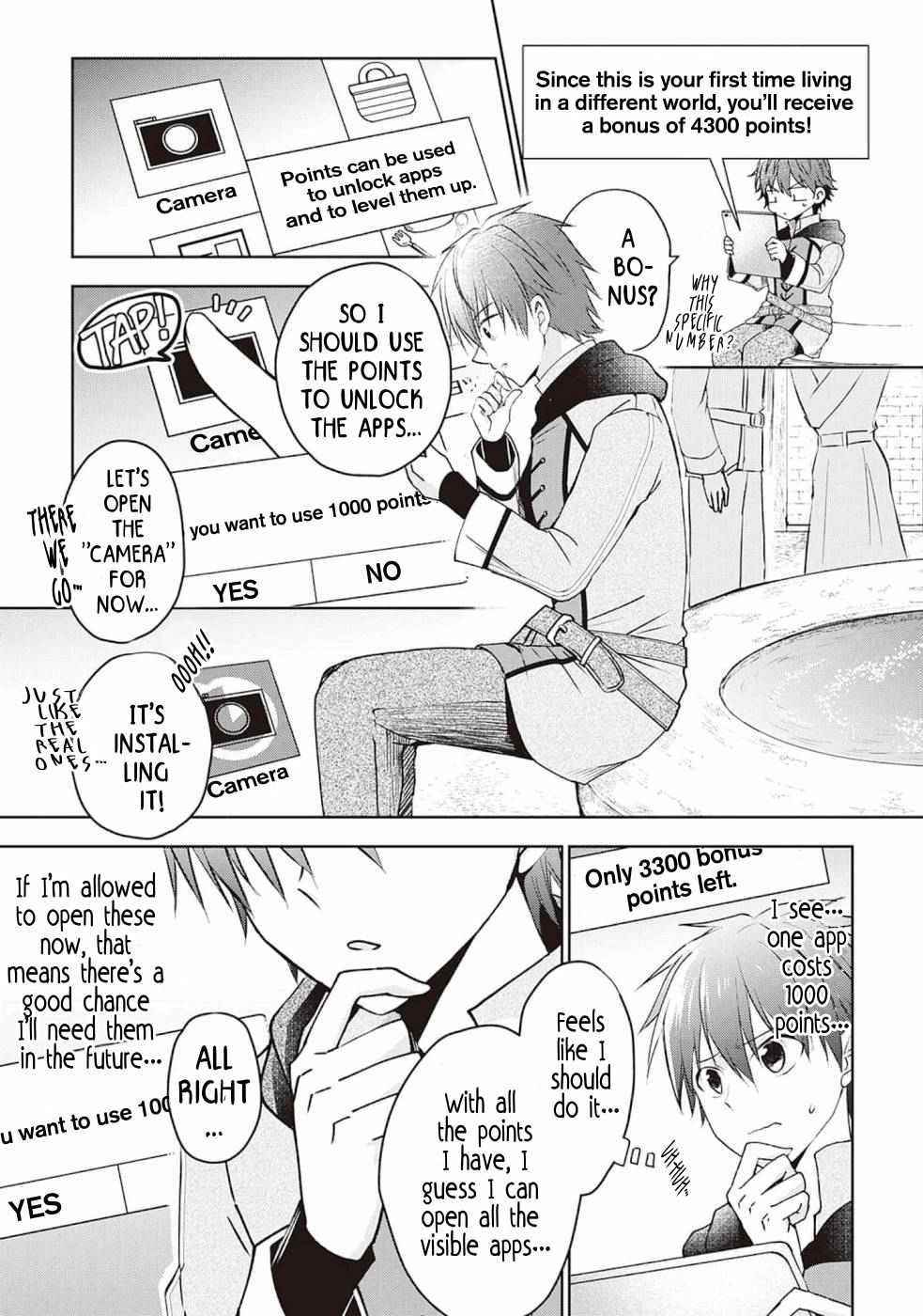 Living Comfortably In A Different World With A Cheat Tablet Chapter 1 - Page 10