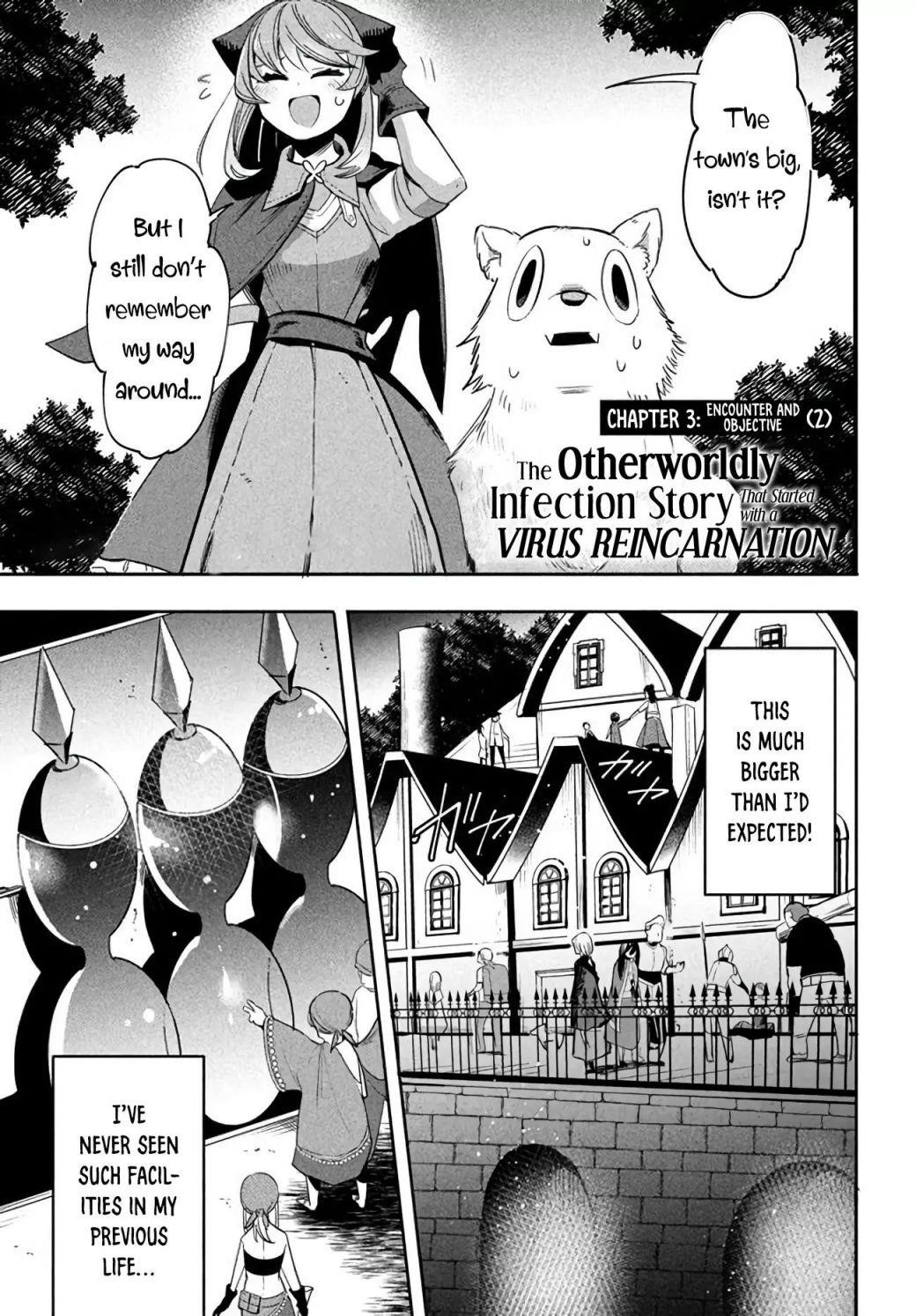 The Otherworldly Infection Story that Started with a Virus Reincarnation Chapter 3.2 - Page 1