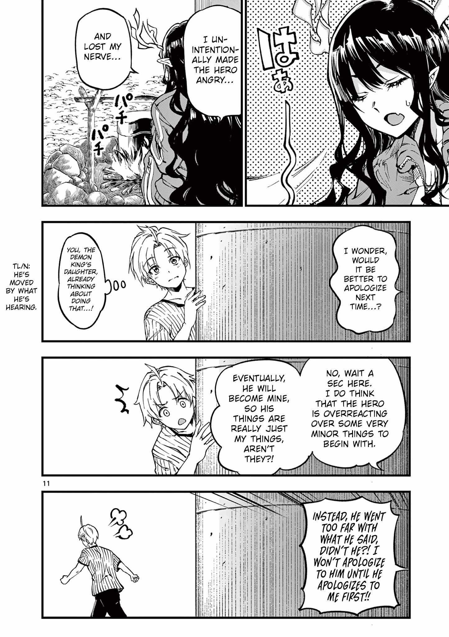Lilia Pregnant The World End Chapter 3 - Page 11
