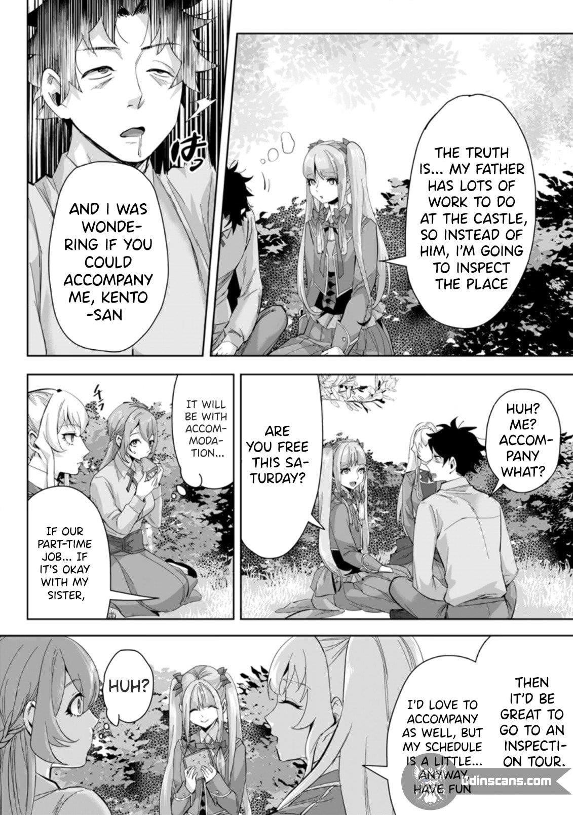It Seems that I Was Reincarnated Into the World of a School Otome Game, but I Was a Background Male Student With Cheats Chapter 11.1 - Page 8