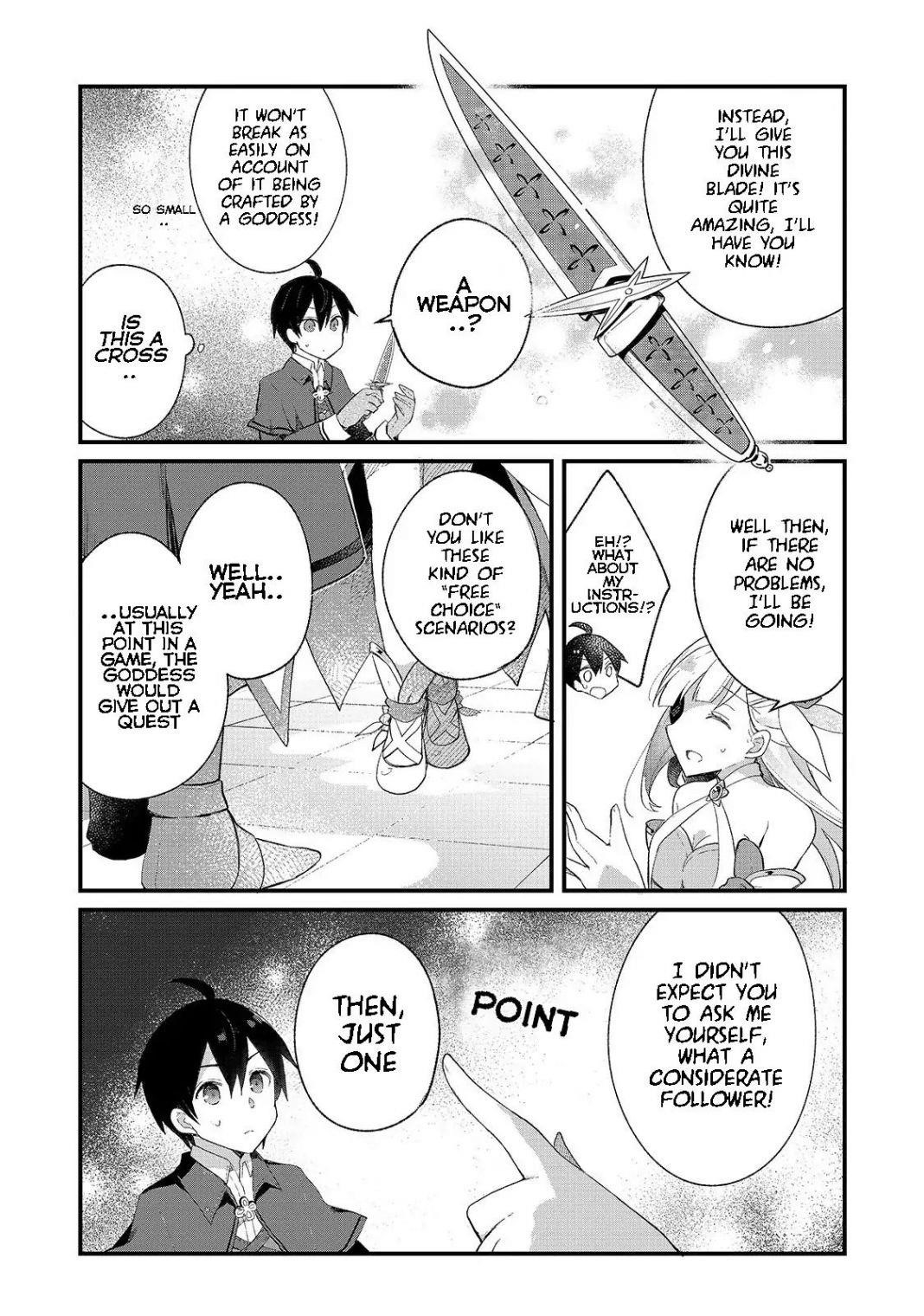 Clearing an Isekai with the Zero-Believers Goddess Chapter 2 - Page 18