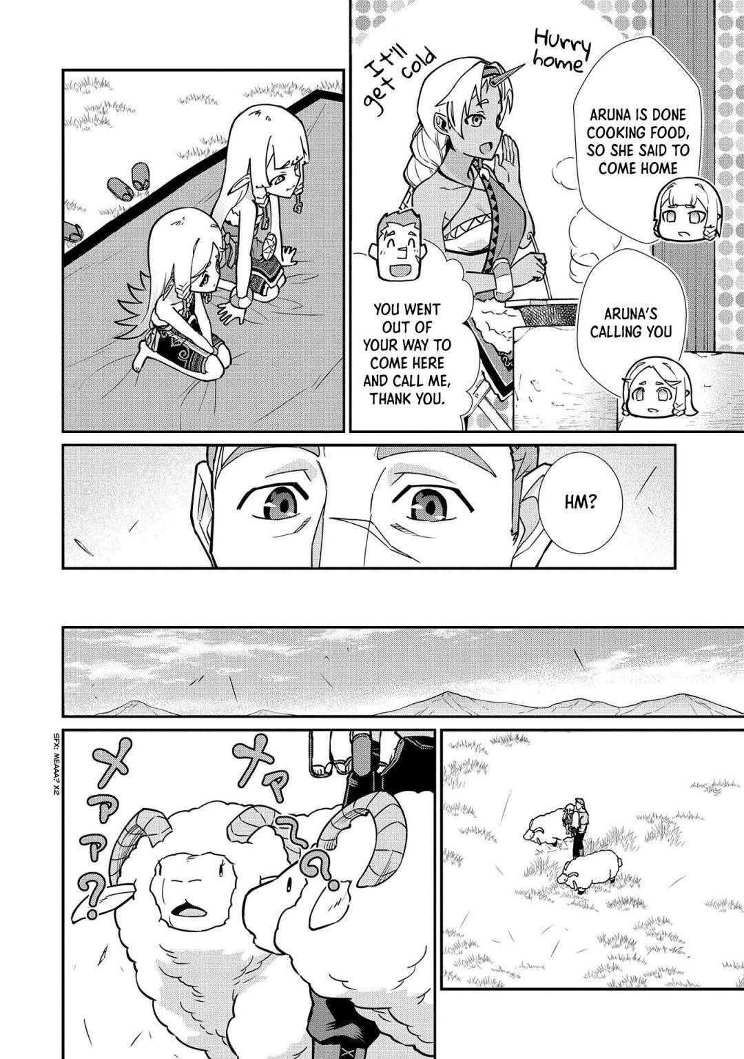 The Population of the Frontier Owner Starts With 0. “Dias the Blue” and a Blue-Horned Girl Chapter 13 - Page 8
