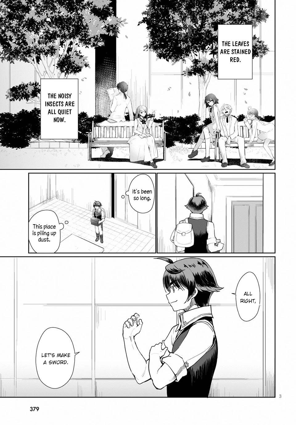Botsuraku Youtei Nanode, Kajishokunin Wo Mezasu Chapter 34 - Page 3