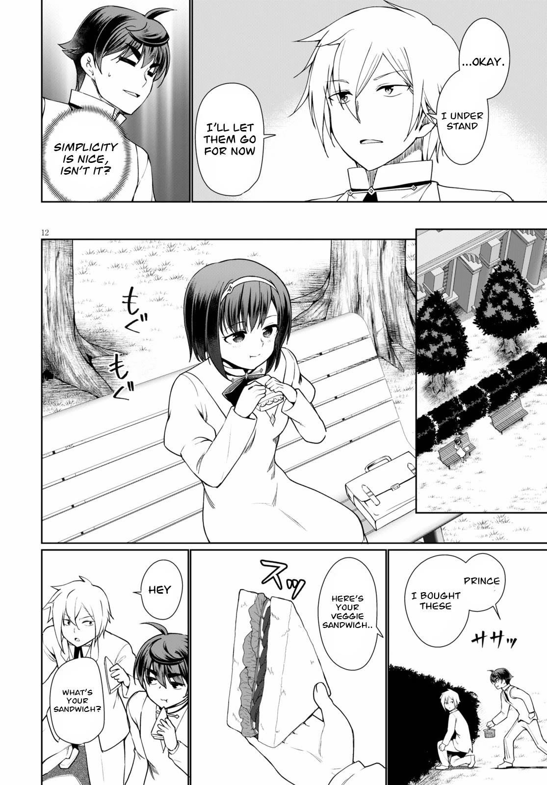 Botsuraku Youtei Nanode, Kajishokunin Wo Mezasu Chapter 38 - Page 12
