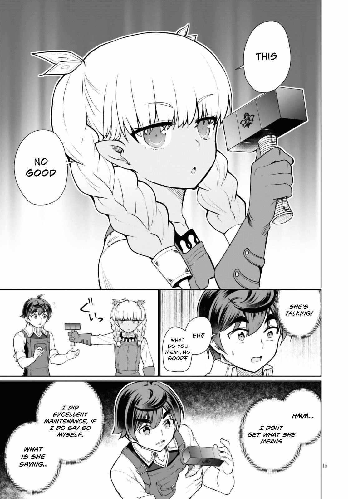Botsuraku Youtei Nanode, Kajishokunin Wo Mezasu Chapter 43 - Page 15