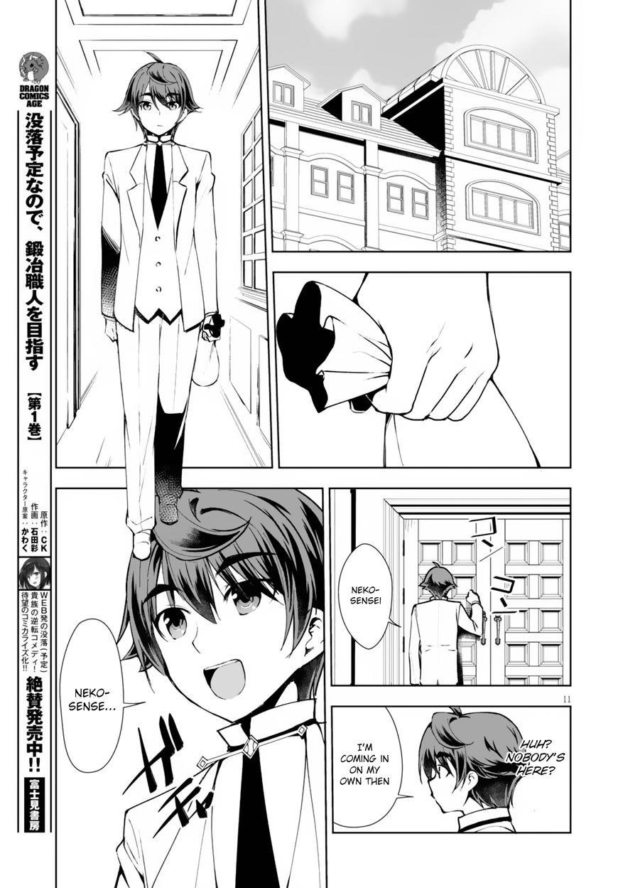 Botsuraku Youtei Nanode, Kajishokunin Wo Mezasu Chapter 9 - Page 12