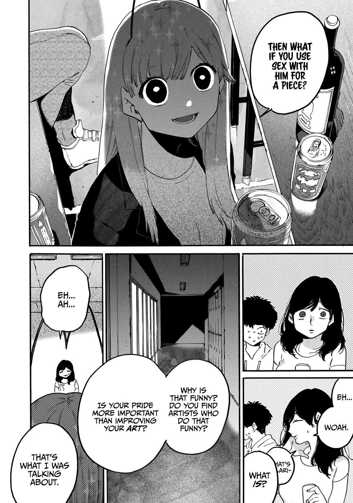 Blue Period Chapter 37 - Page 4