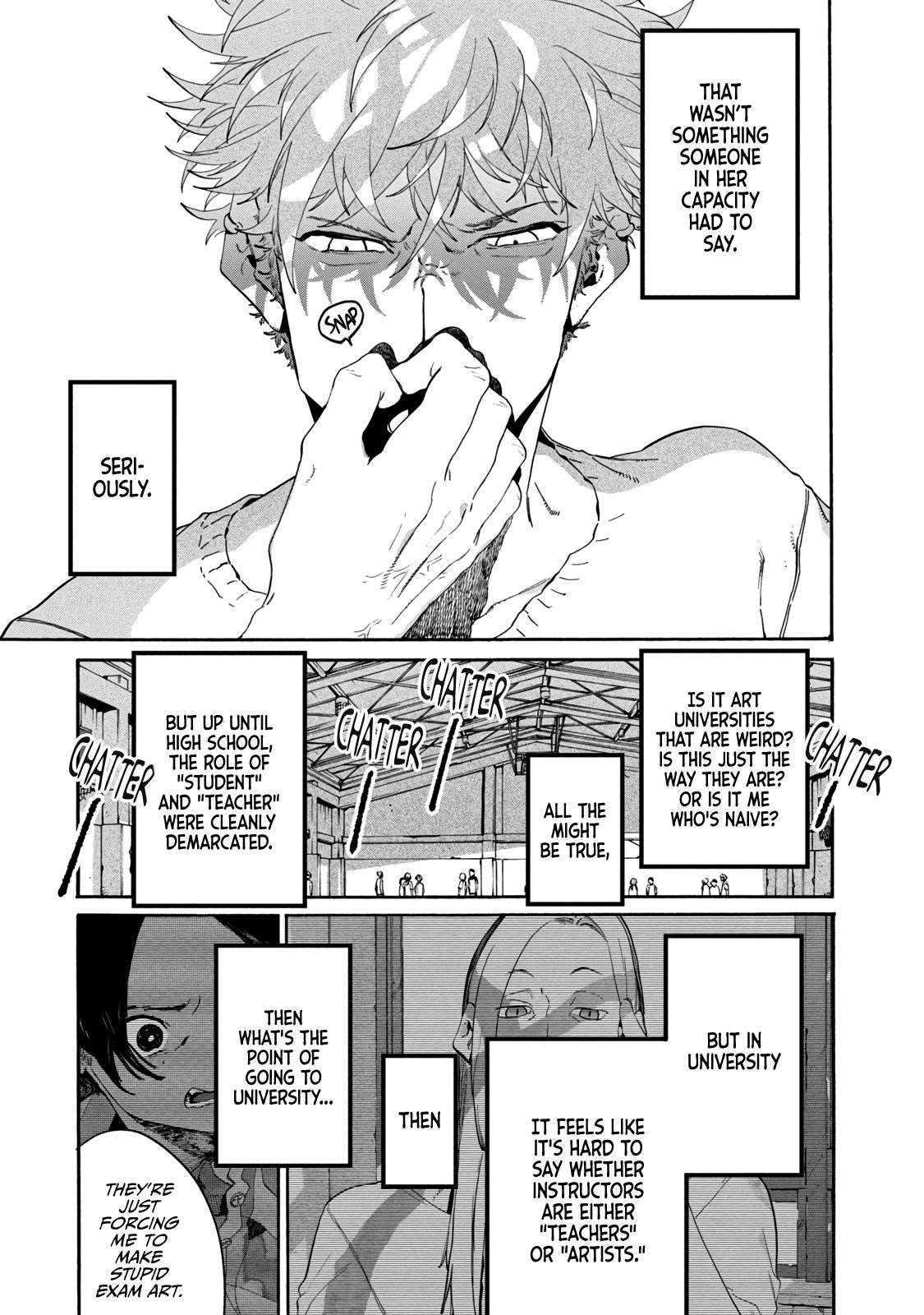 Blue Period Chapter 37 - Page 7