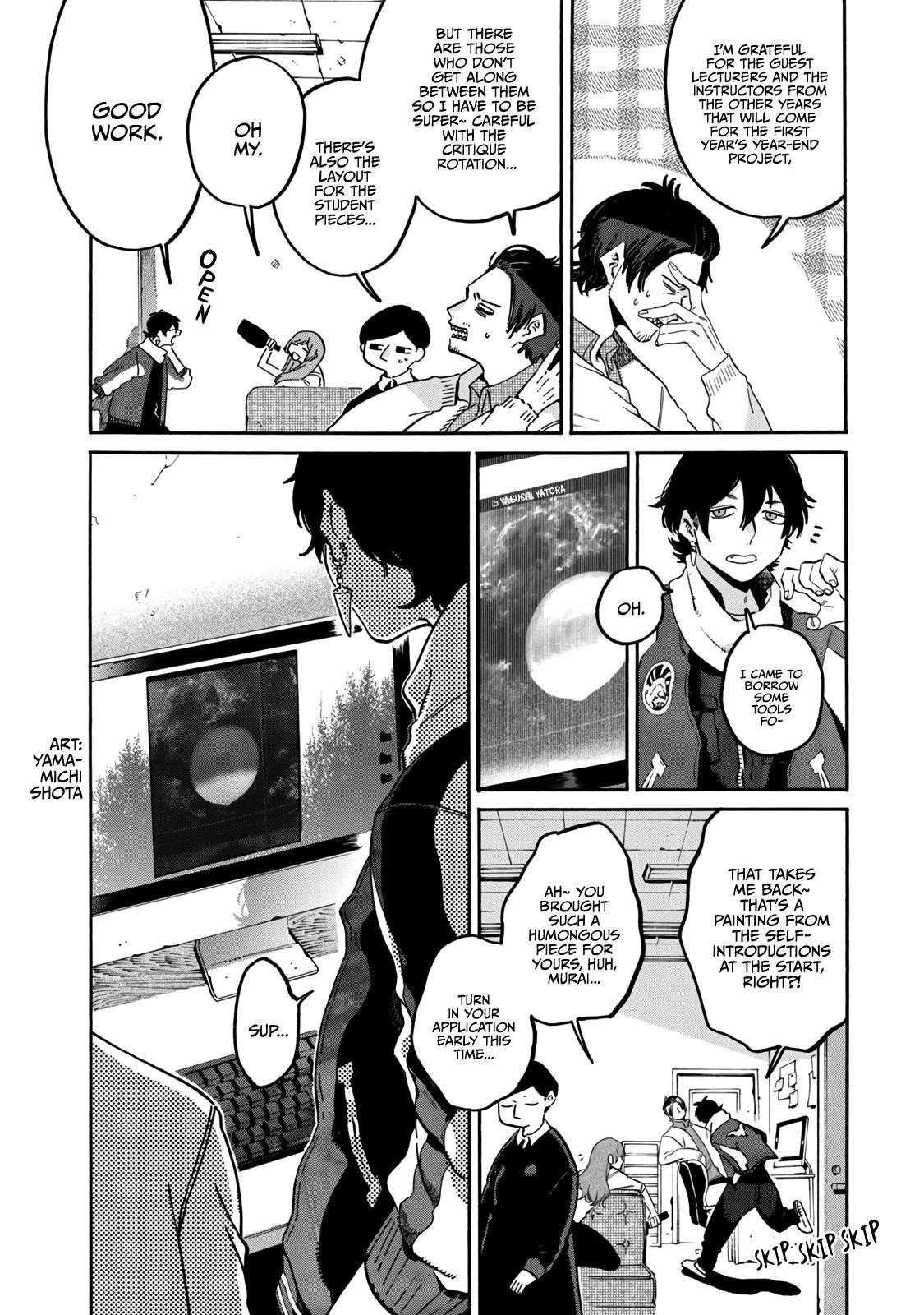 Blue Period Chapter 38 - Page 12