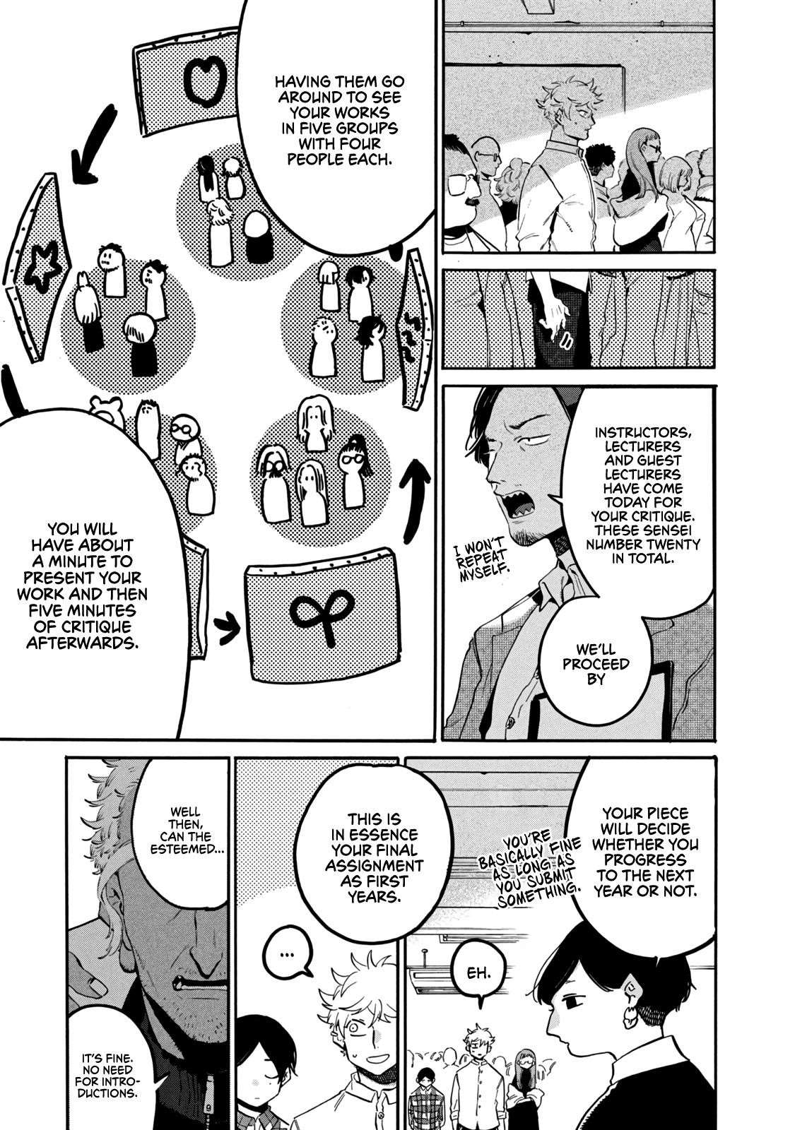 Blue Period Chapter 42 - Page 3
