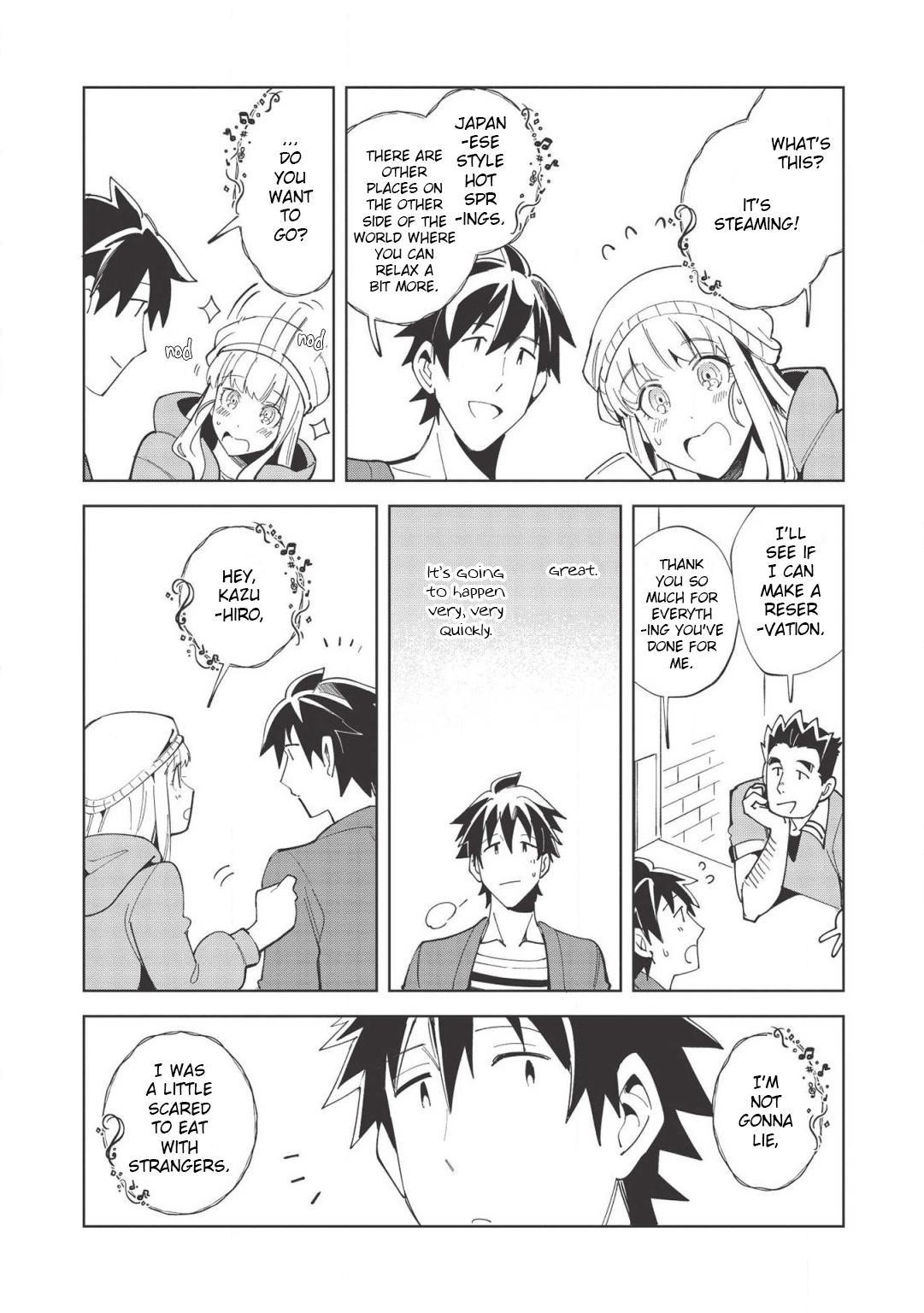 Welcome To Japan, Elf-San Chapter 17 - Page 22