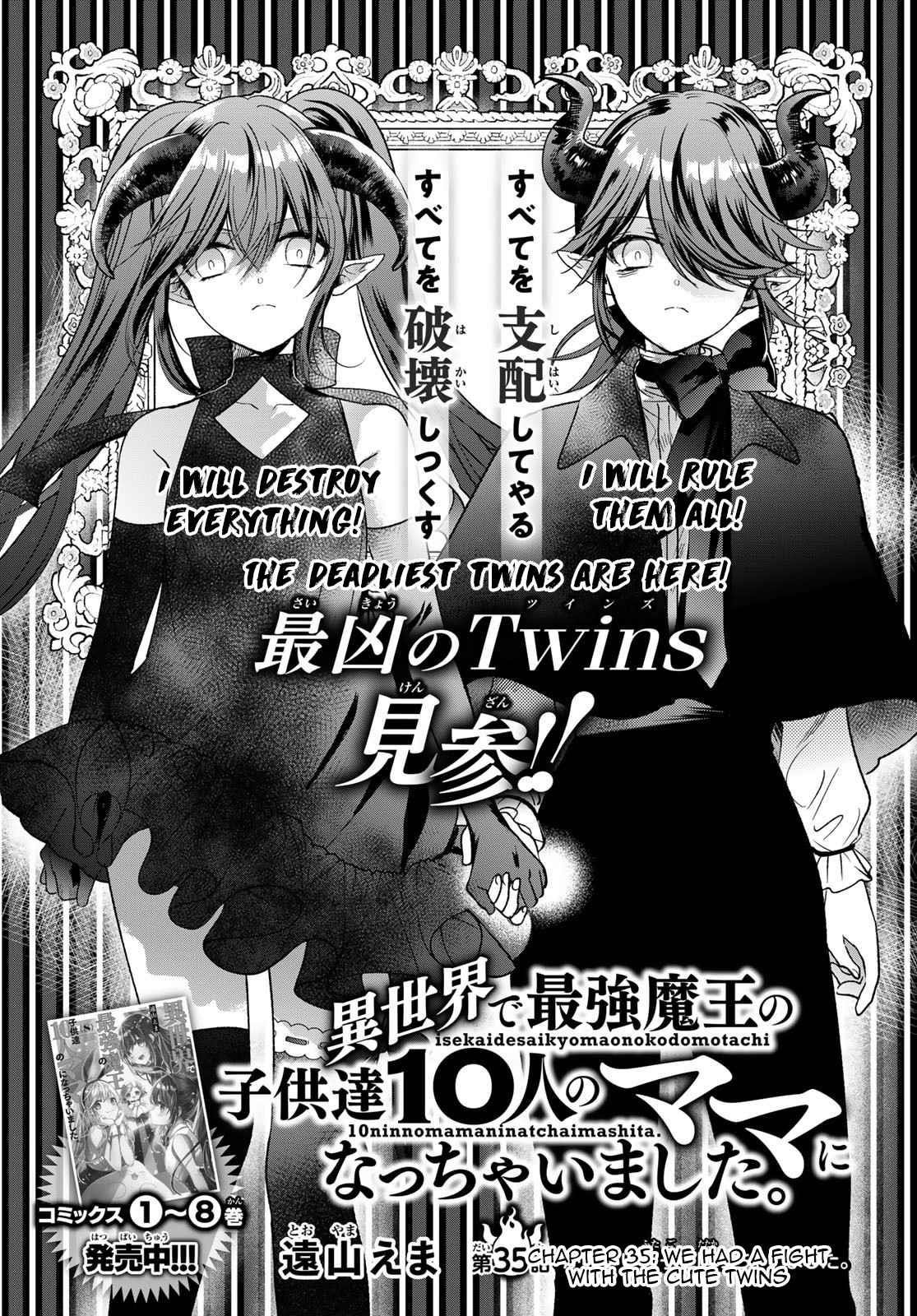 Isekai De Saikyo Mao No Kodomotachi No Mama Ni Natchaimashita Chapter 35 - Page 1