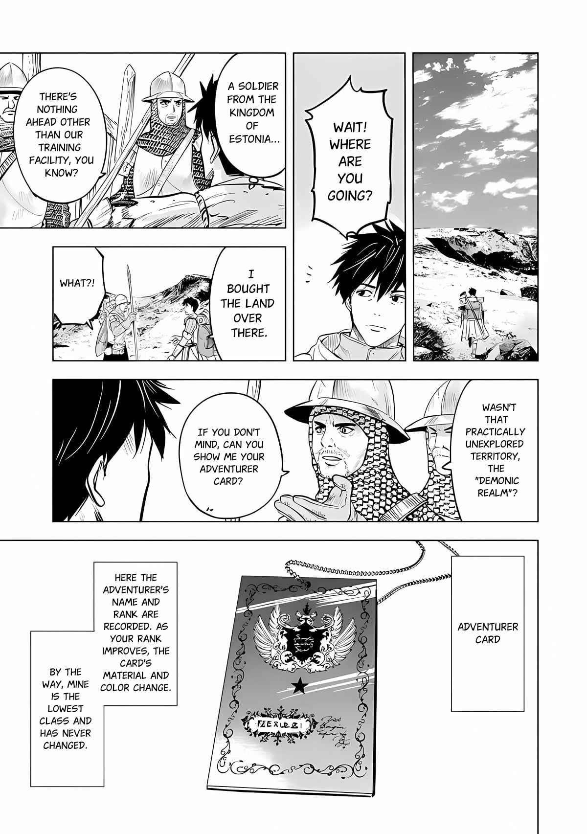 Makyo Seikatsu ~ Gakeppuchi Boken Sha Ga Hiki Komoru Ni Ha Hirosugiru Chapter 1 - Page 11