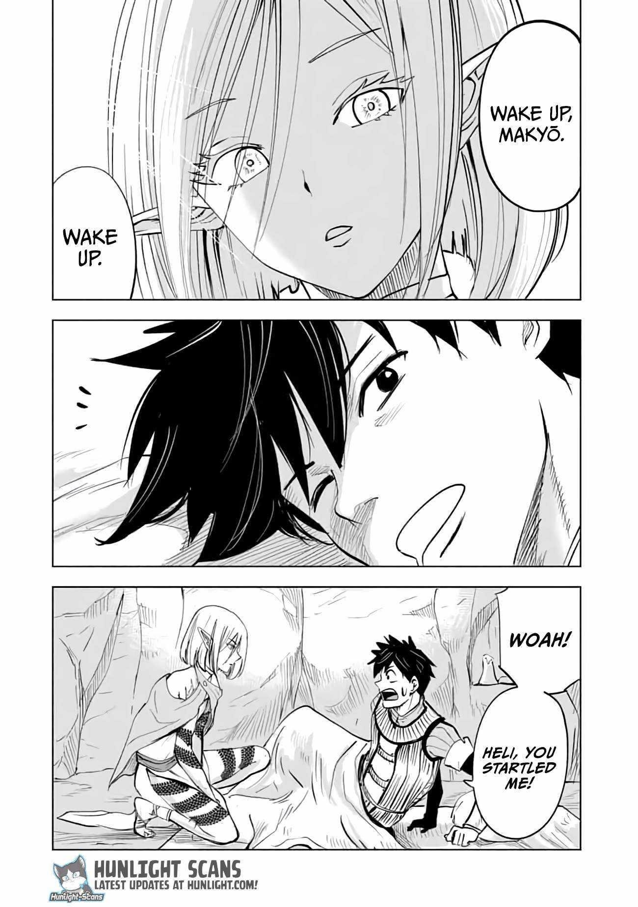 Makyo Seikatsu ~ Gakeppuchi Boken Sha Ga Hiki Komoru Ni Ha Hirosugiru Chapter 13 - Page 2