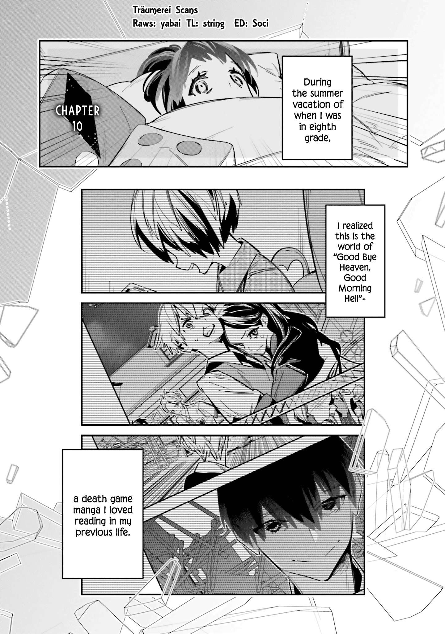 I Reincarnated as the Little Sister of a Death Game Manga’s Murder Mastermind and Failed Chapter 10 - Page 4
