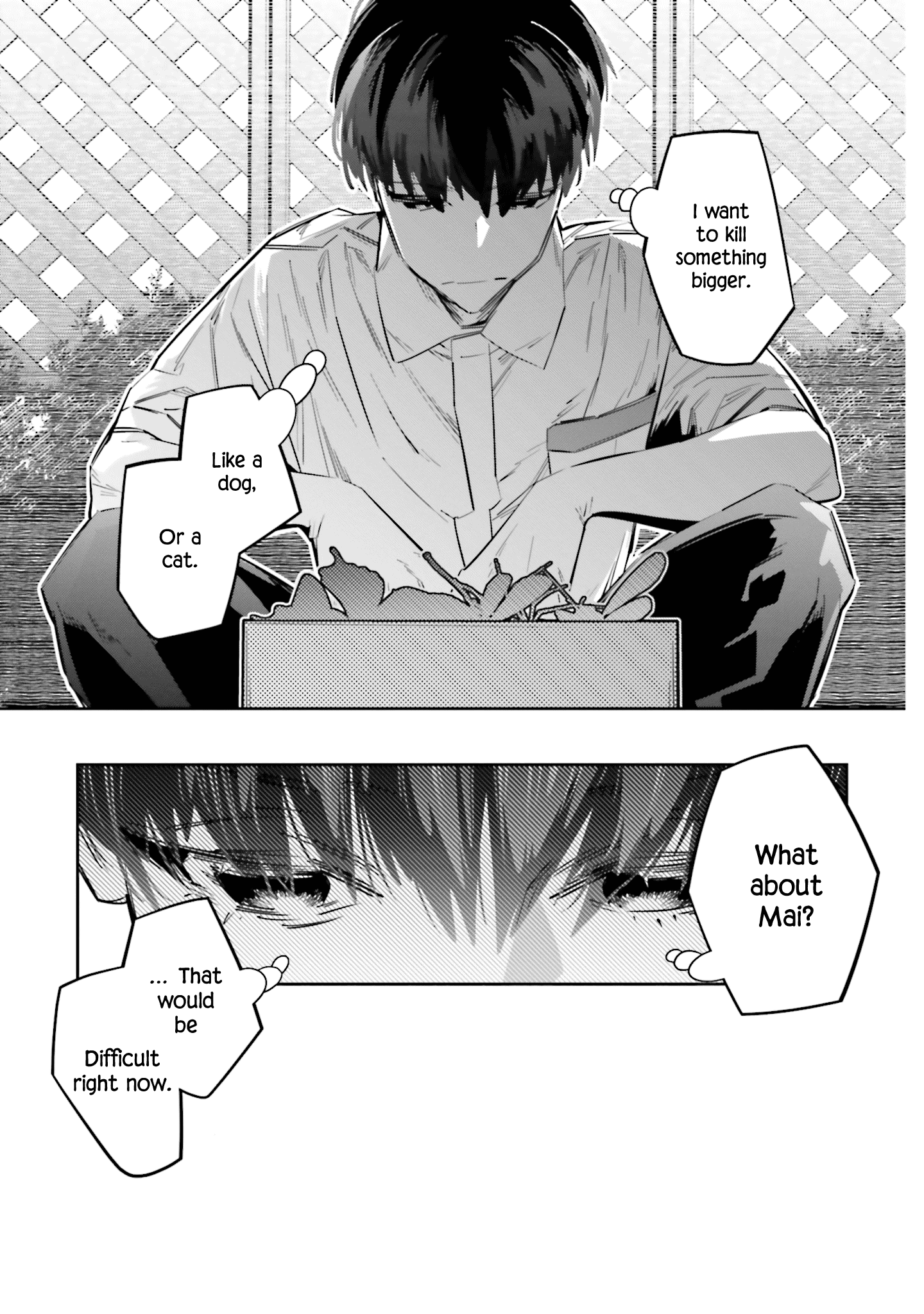 I Reincarnated as the Little Sister of a Death Game Manga’s Murder Mastermind and Failed Chapter 5 - Page 18