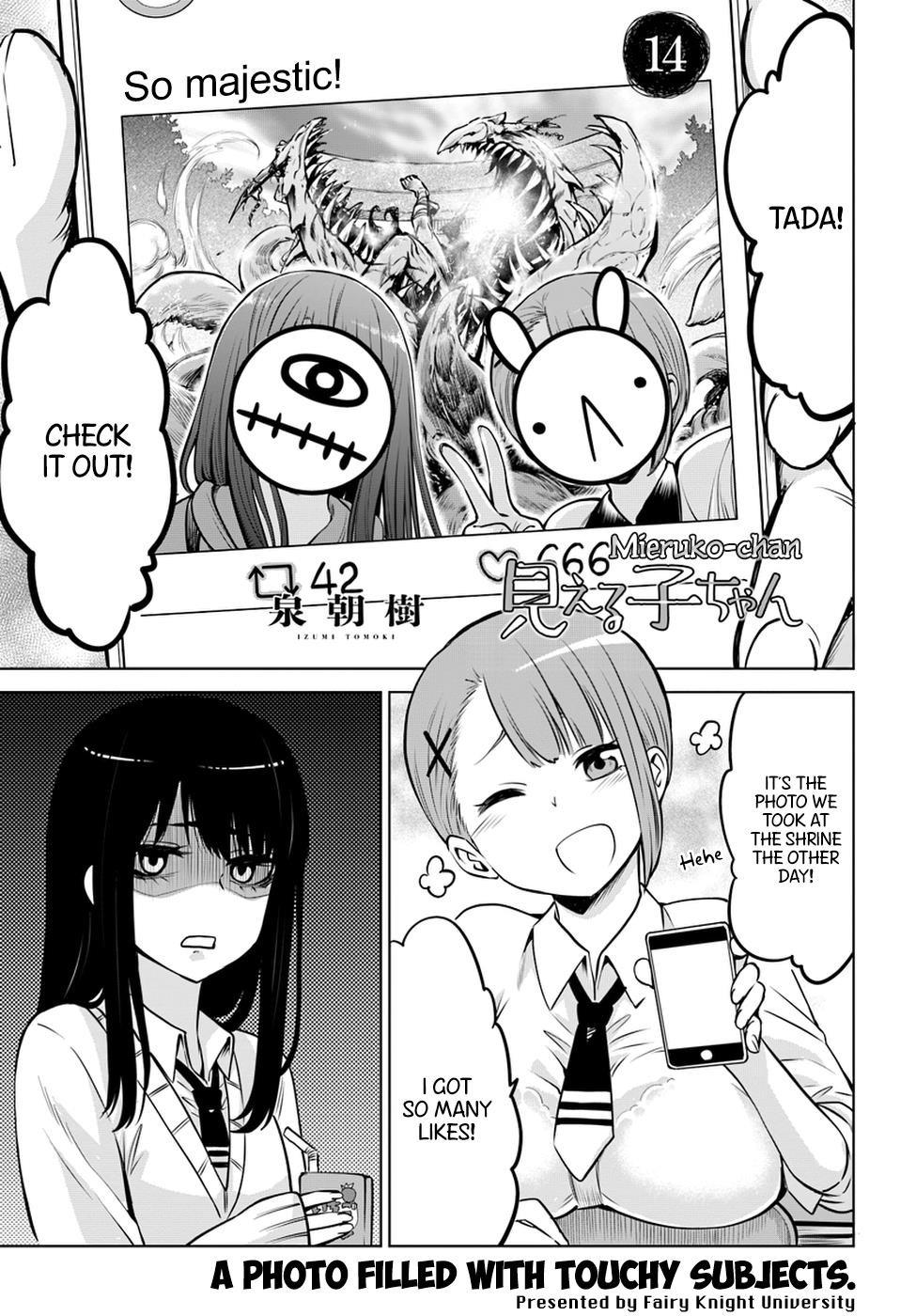 The Girl Who Sees “Them” Chapter 14 - Page 1