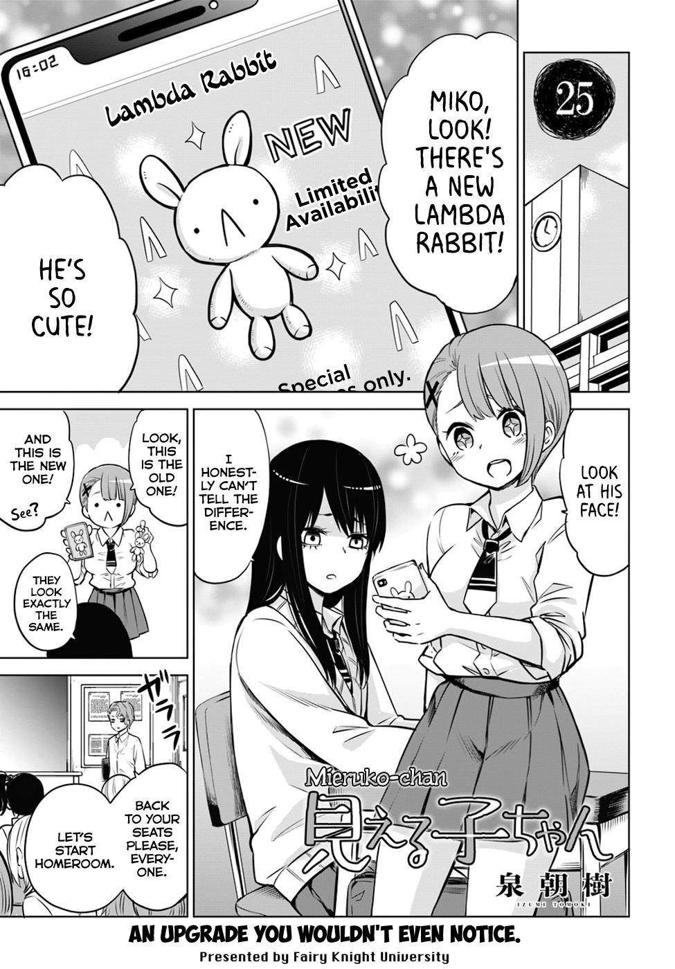 The Girl Who Sees “Them” Chapter 25 - Page 1