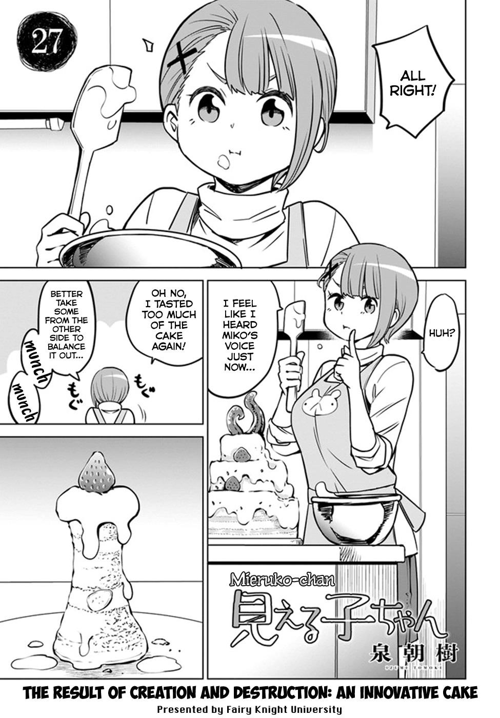 The Girl Who Sees “Them” Chapter 27 - Page 1