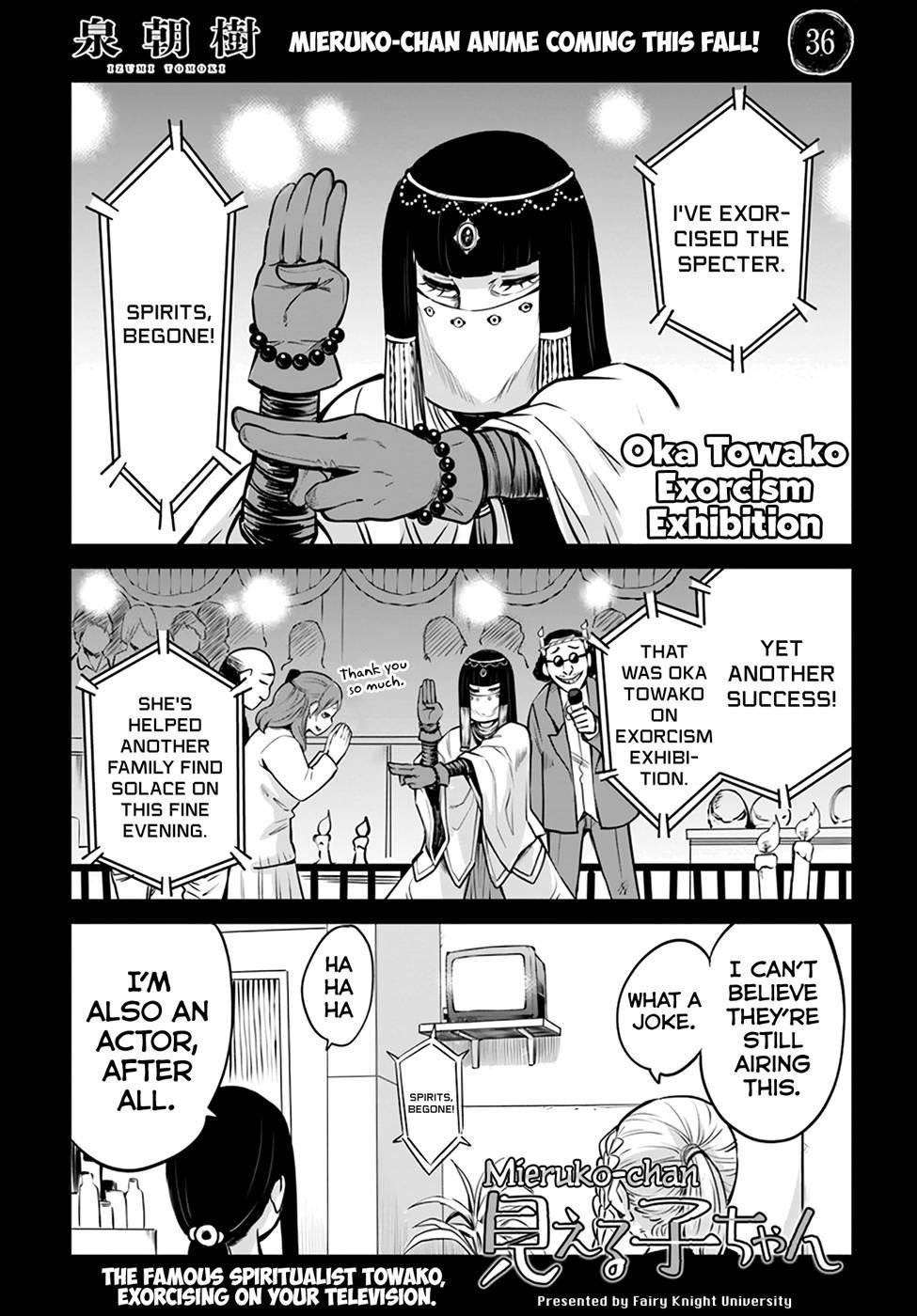 The Girl Who Sees “Them” Chapter 36 - Page 1