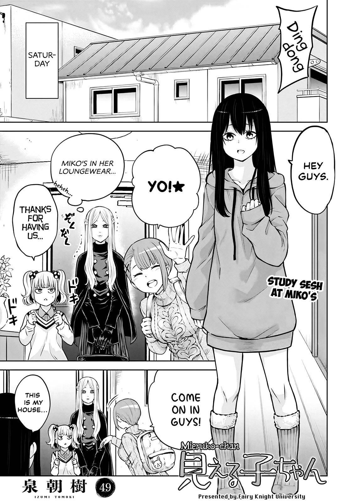 The Girl Who Sees “Them” Chapter 49 - Page 1