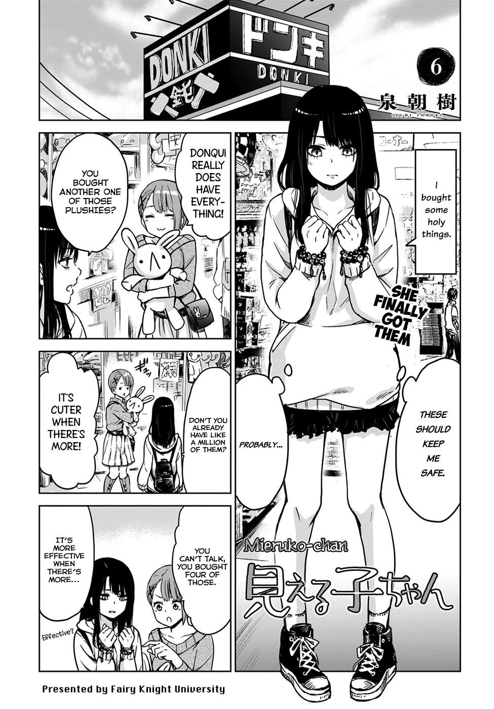 The Girl Who Sees “Them” Chapter 6 - Page 1