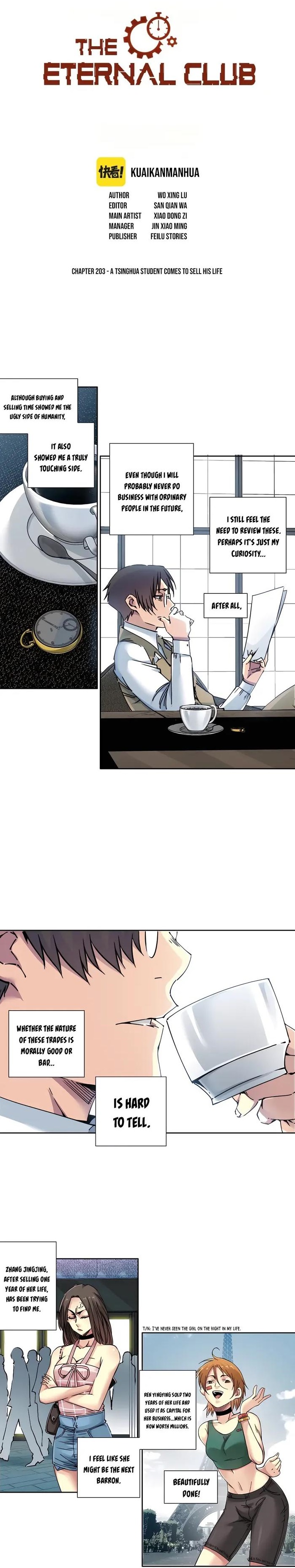 I Built A Lifespan Club Chapter 203 - Page 1