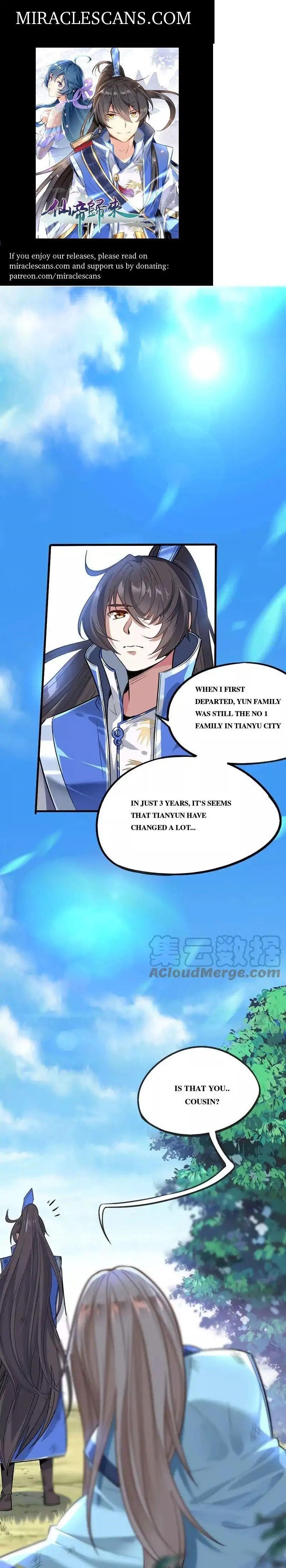 Return Of Immortal Emperor Chapter 3 - Page 1