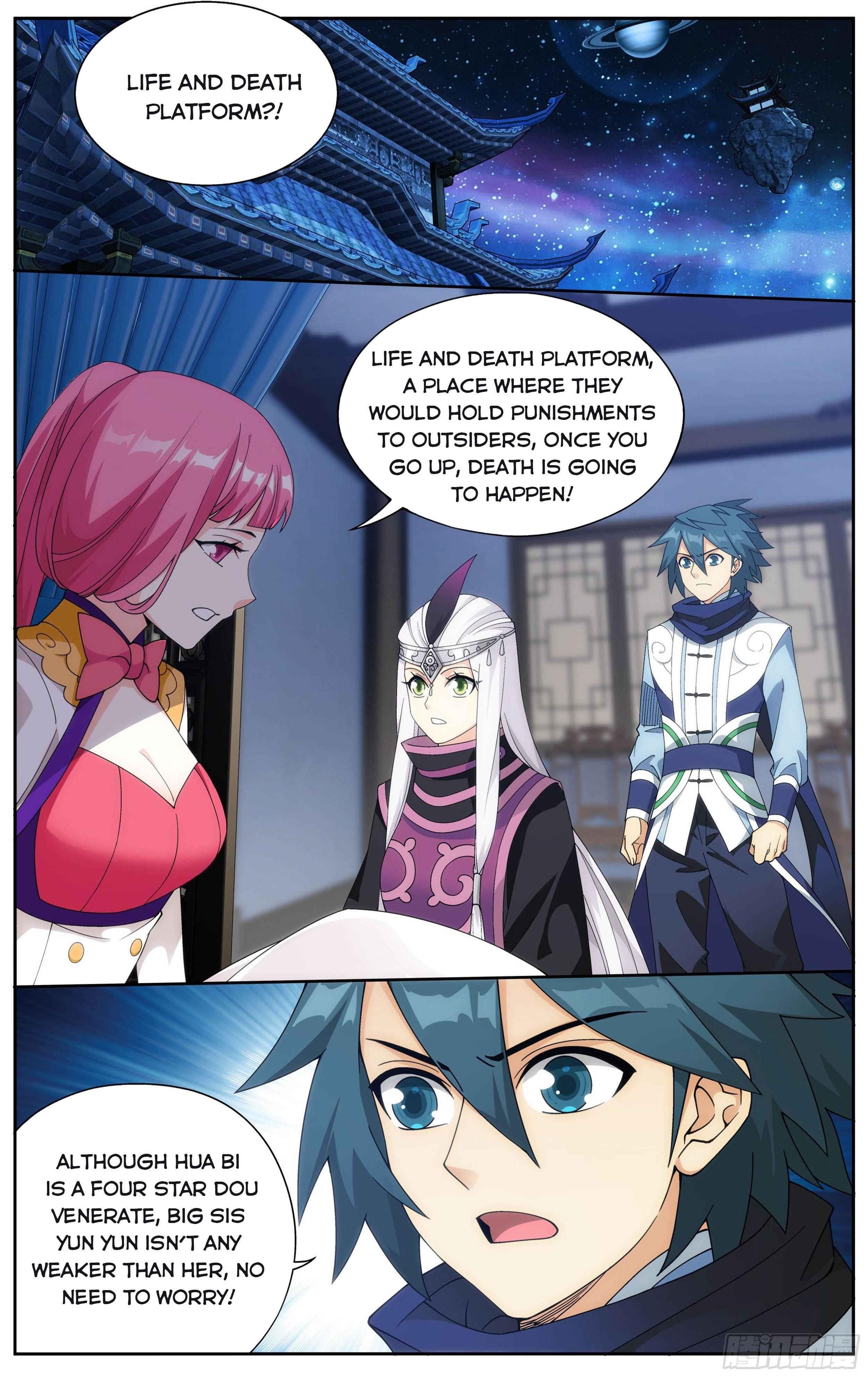 BATTLE THROUGH THE HEAVENS Chapter 327 - Page 1