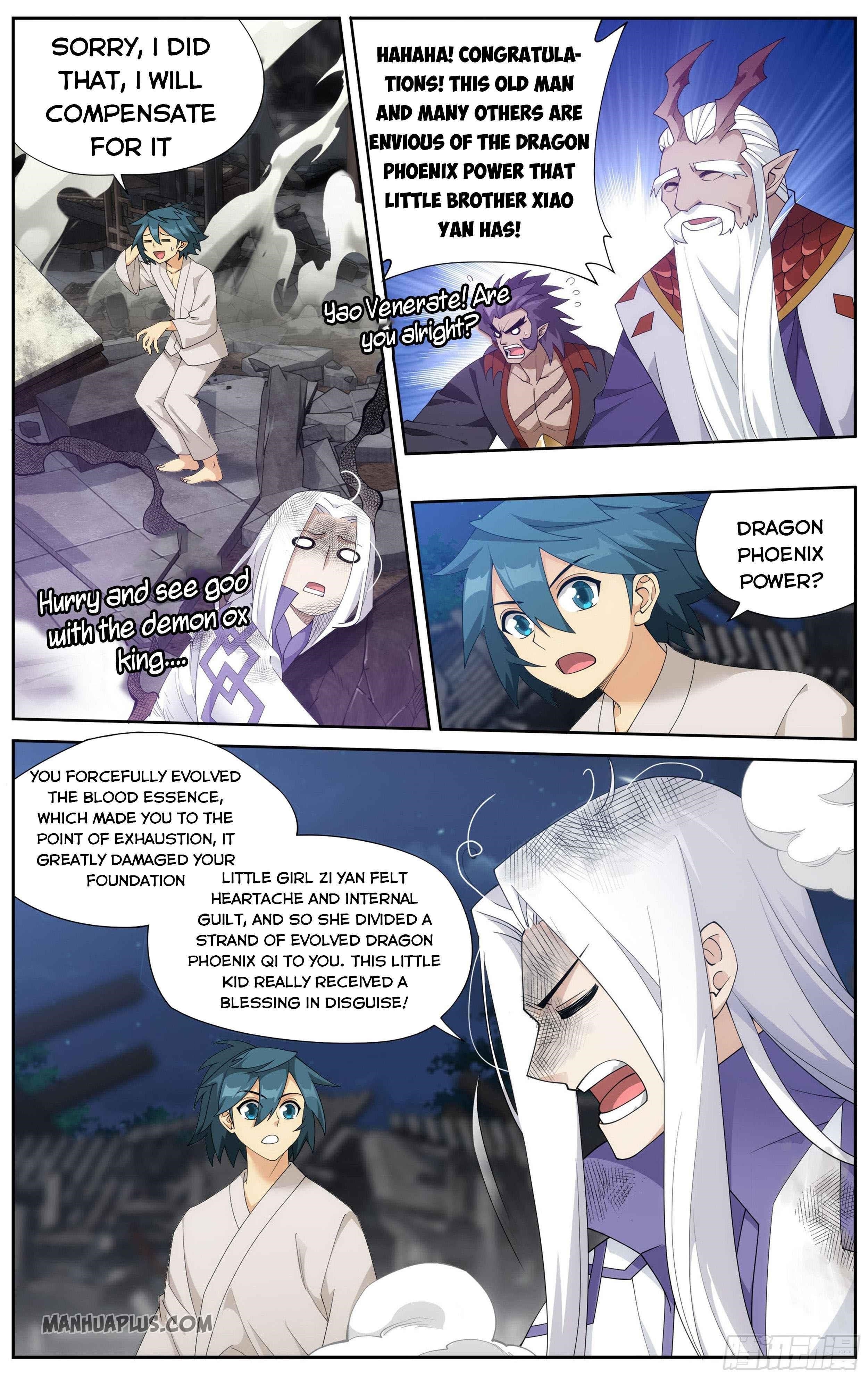 BATTLE THROUGH THE HEAVENS Chapter 334 - Page 8