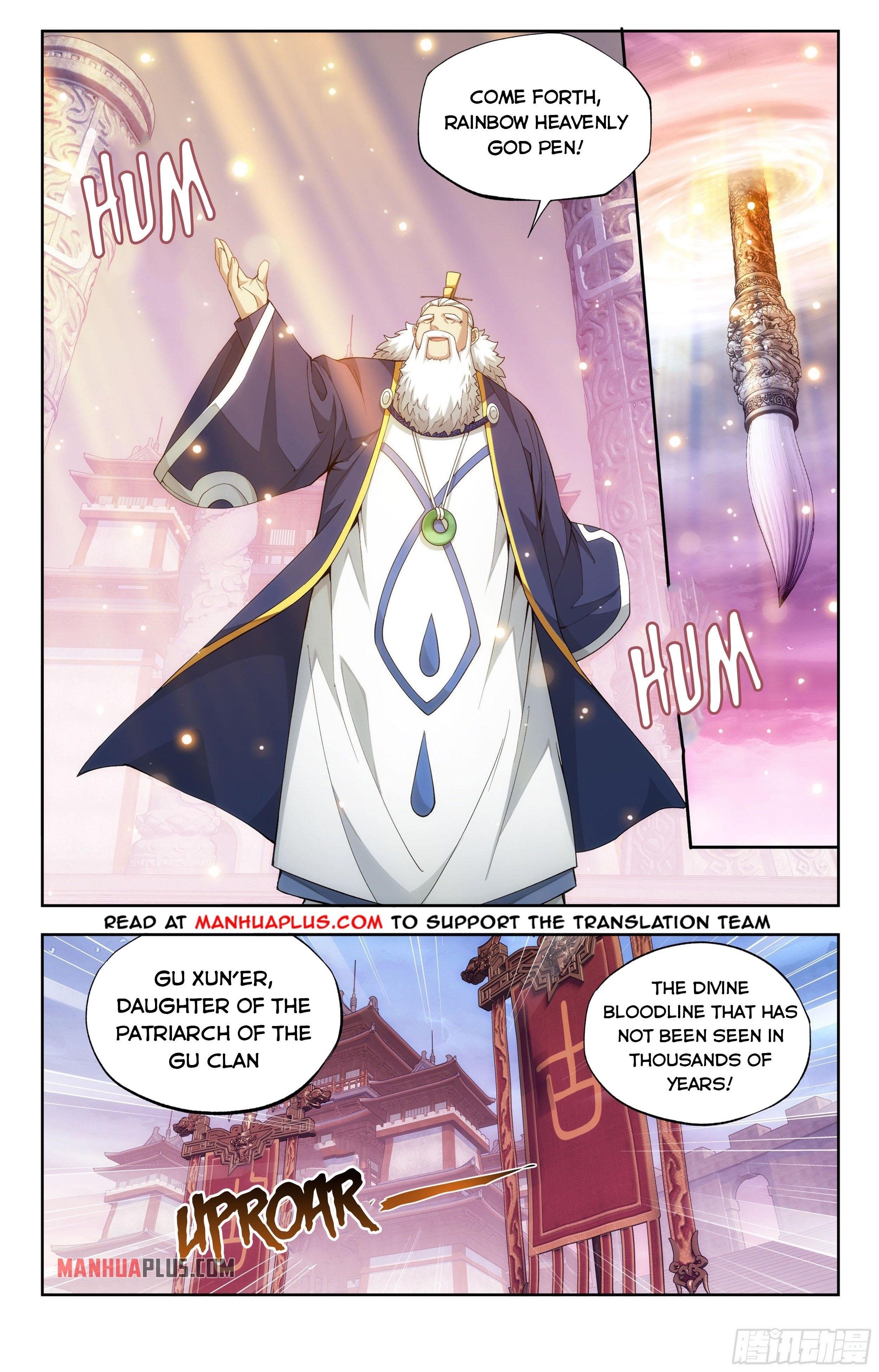BATTLE THROUGH THE HEAVENS Chapter 343 - Page 1
