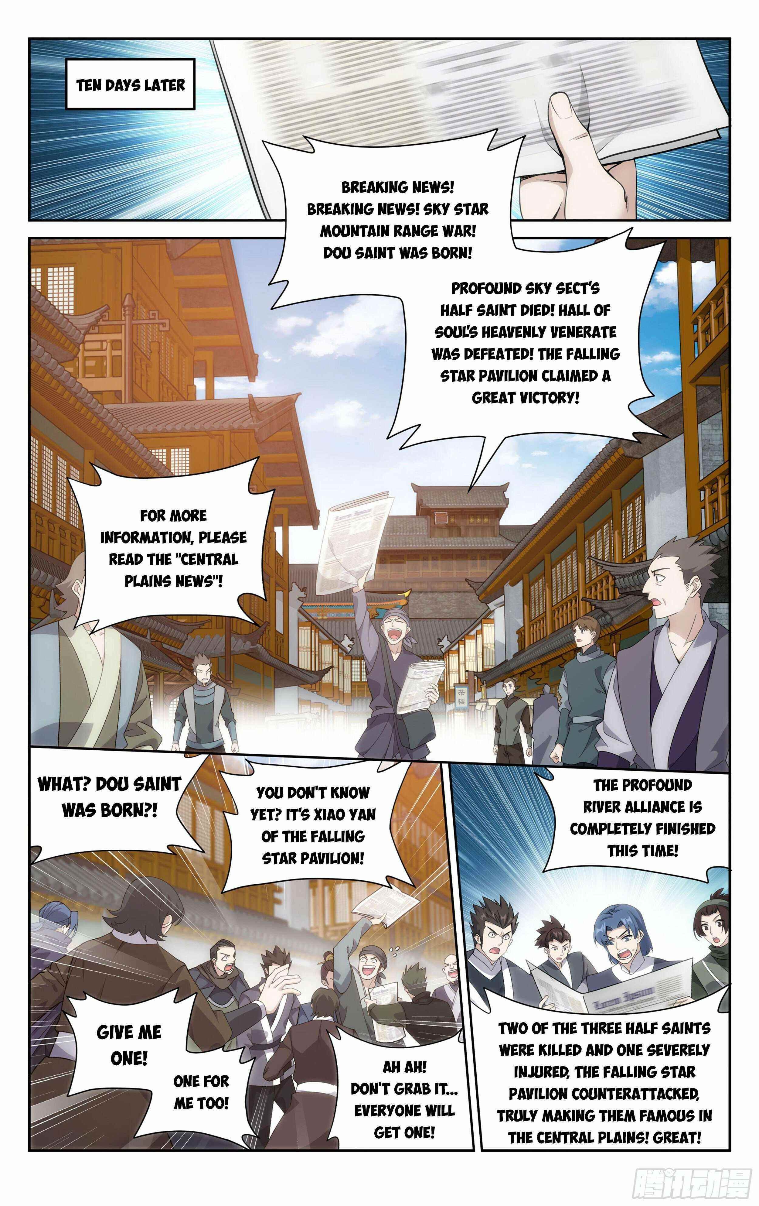 BATTLE THROUGH THE HEAVENS Chapter 381 - Page 2