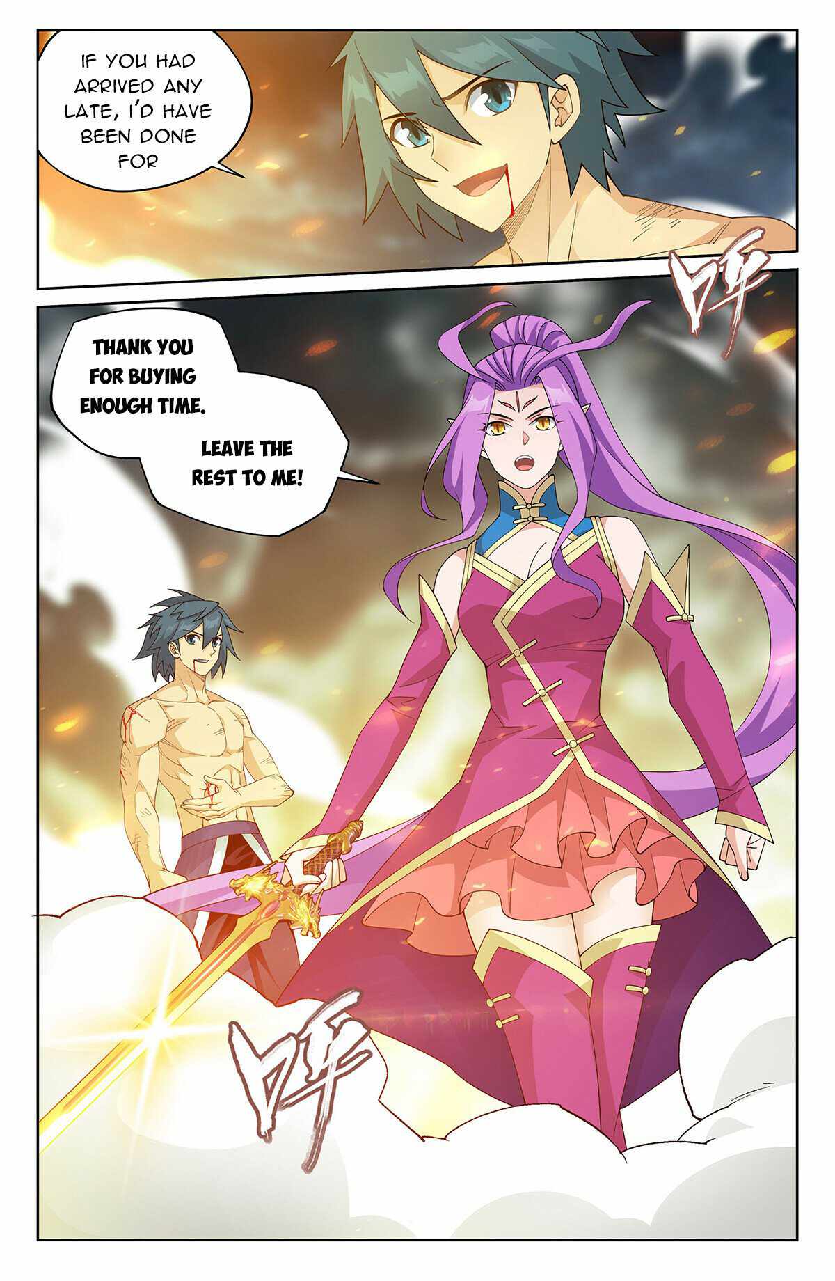 BATTLE THROUGH THE HEAVENS Chapter 403 - Page 1