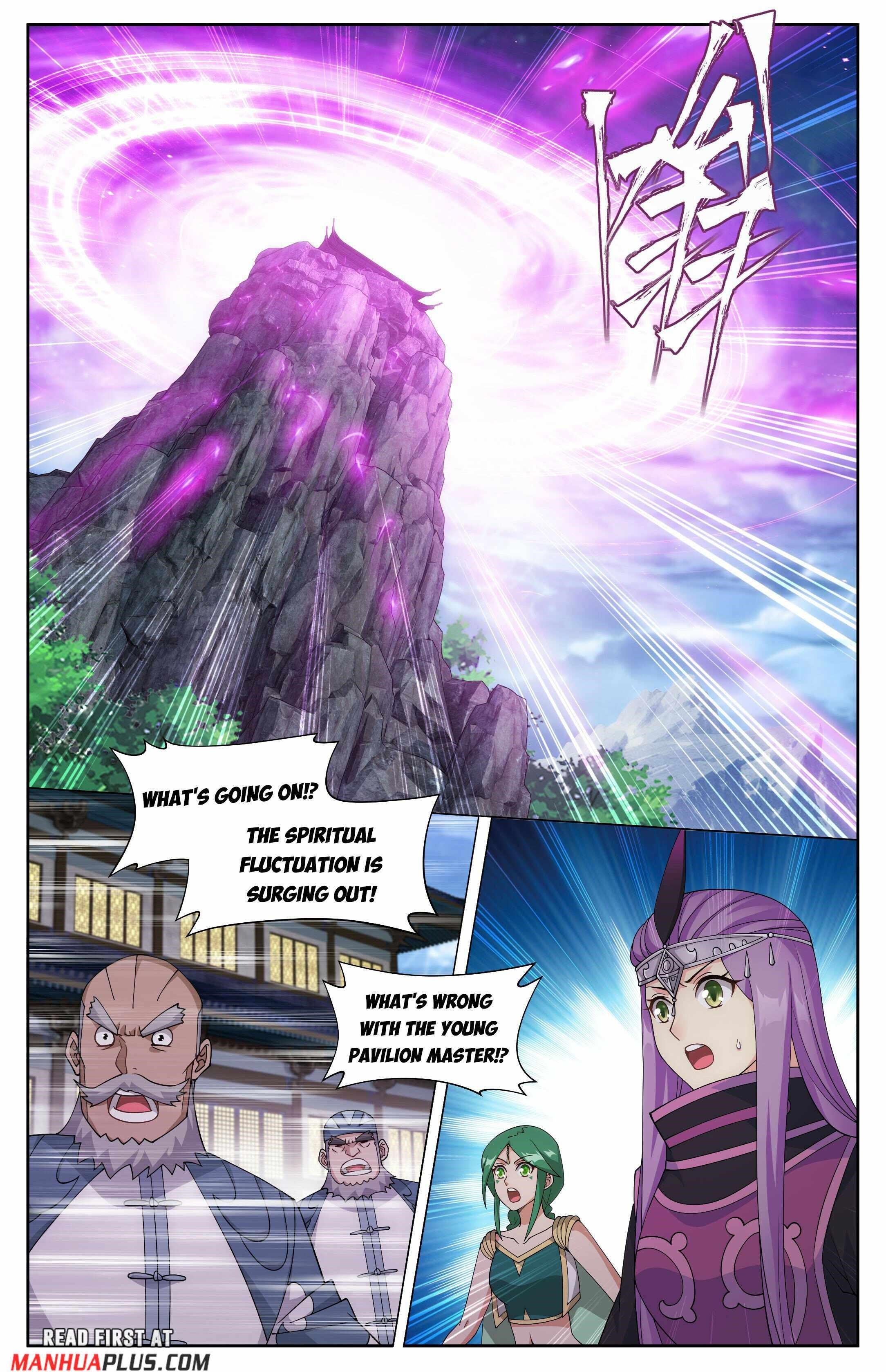 BATTLE THROUGH THE HEAVENS Chapter 413 - Page 1