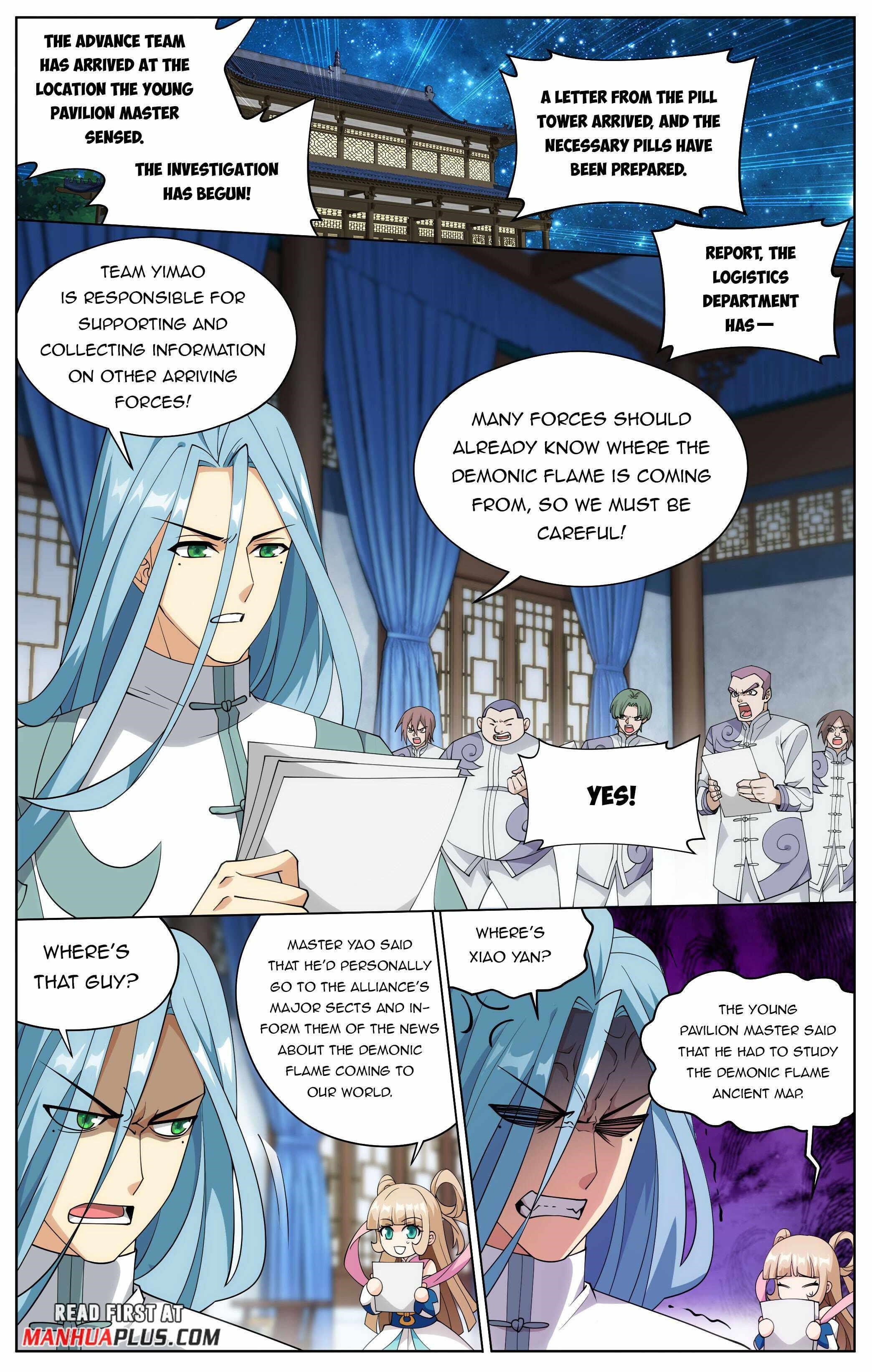 BATTLE THROUGH THE HEAVENS Chapter 414 - Page 5