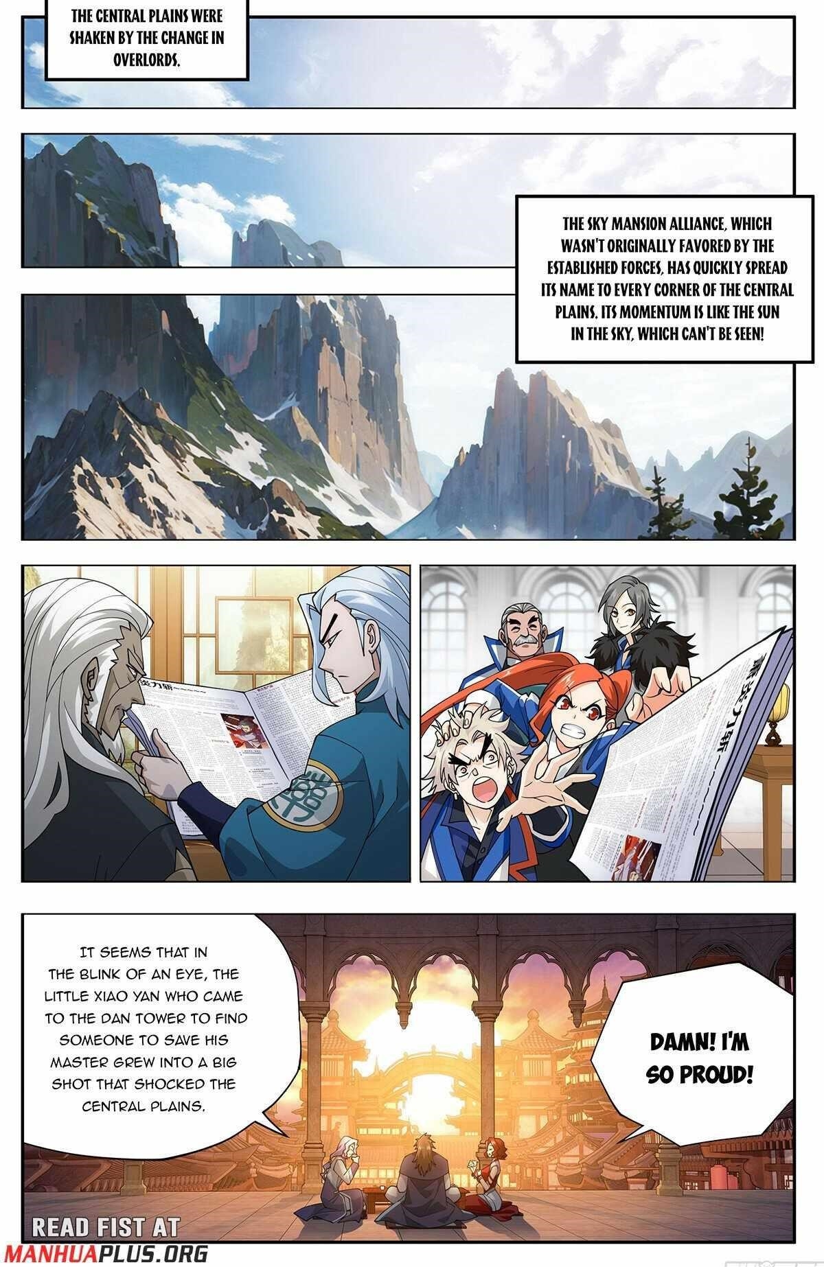 BATTLE THROUGH THE HEAVENS Chapter 432 - Page 1