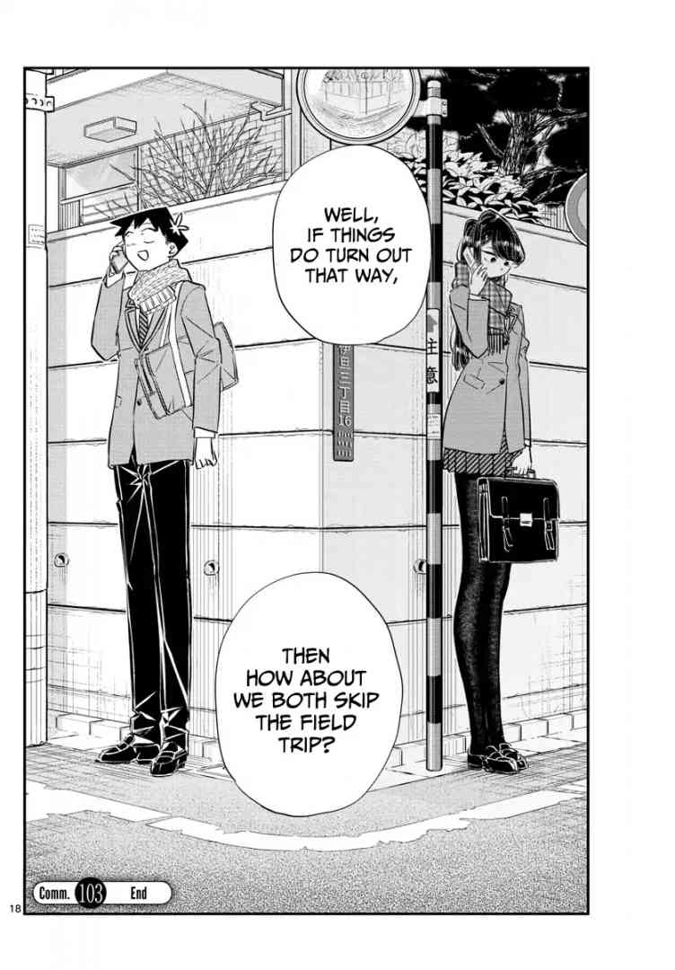 KOMI-SAN WA KOMYUSHOU DESU Chapter 103 - Page 18