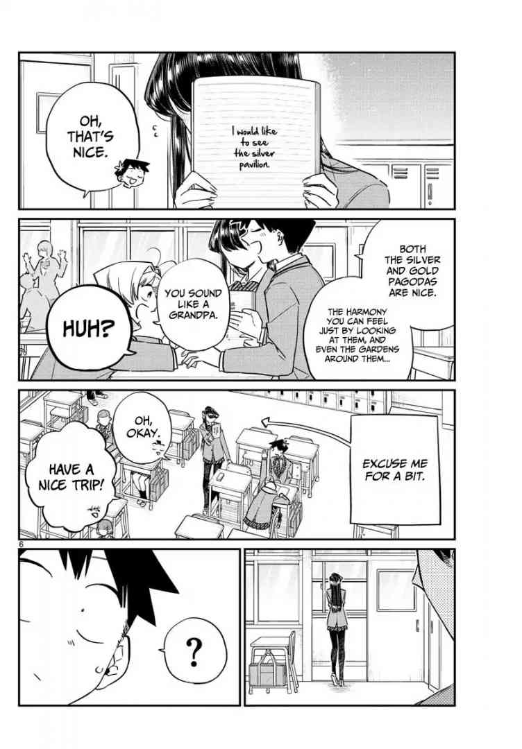 KOMI-SAN WA KOMYUSHOU DESU Chapter 103 - Page 6